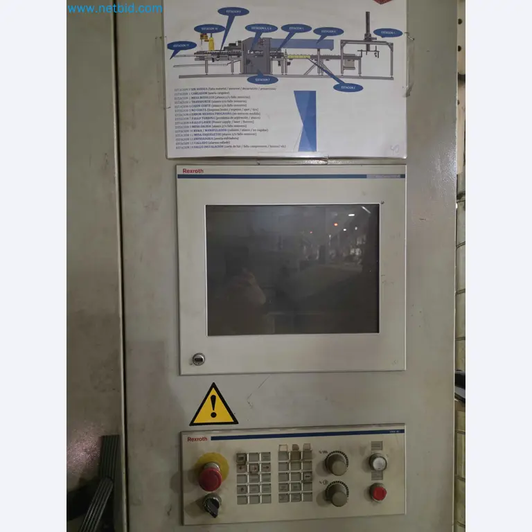 Vente aux enchères pour fermeture d’usine – Machines d’emballage d’occasion pour fruits et légumes (ligne de production MDF)-25