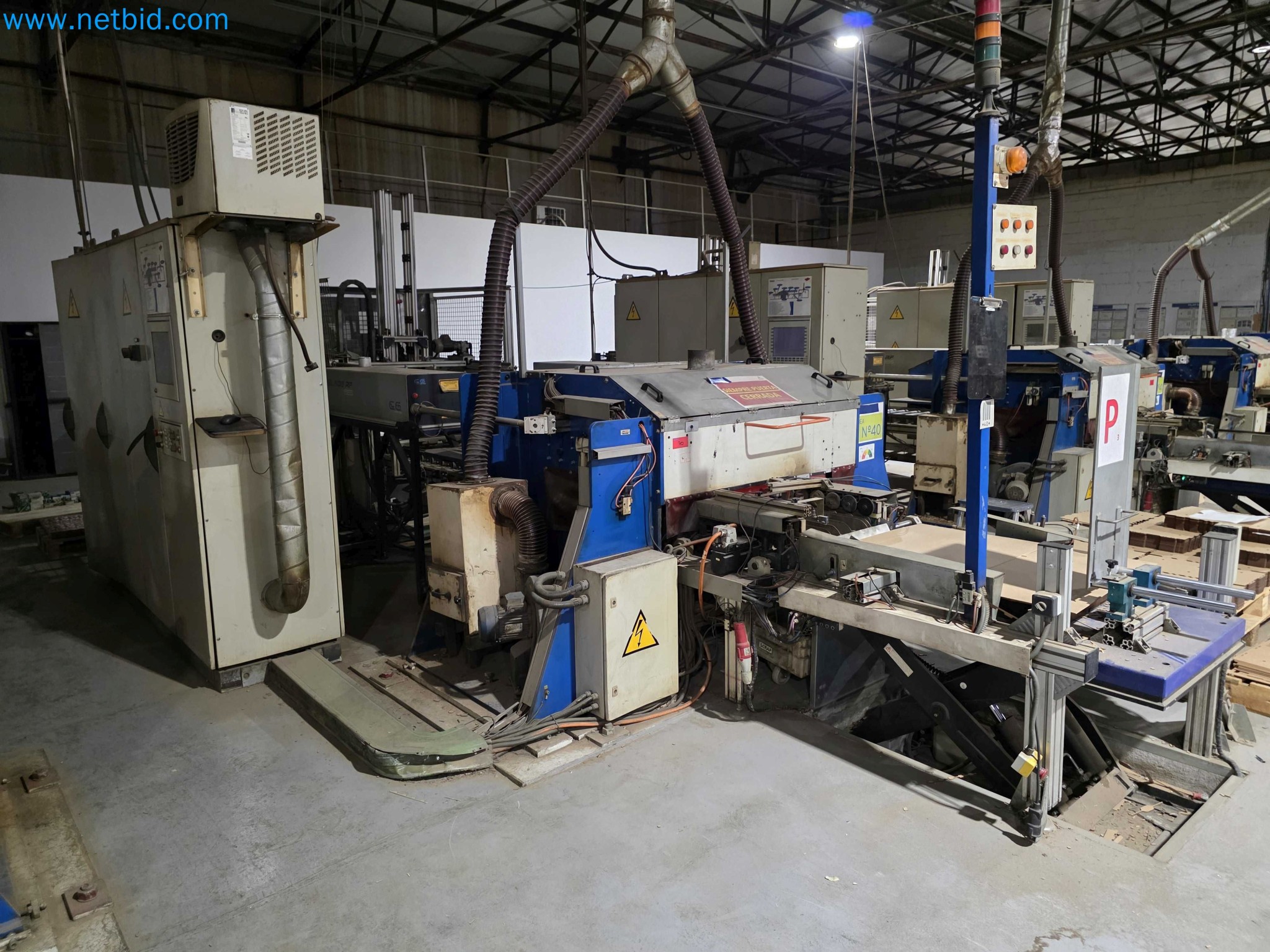 Likvidace podniku - Použité balicí stroje na balení ovoce a zeleniny (výrobní linka MDF)-2