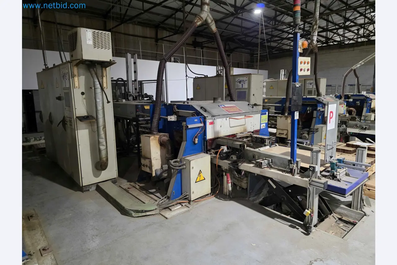 Vente aux enchères pour fermeture d’usine – Machines d’emballage d’occasion pour fruits et légumes (ligne de production MDF)-2