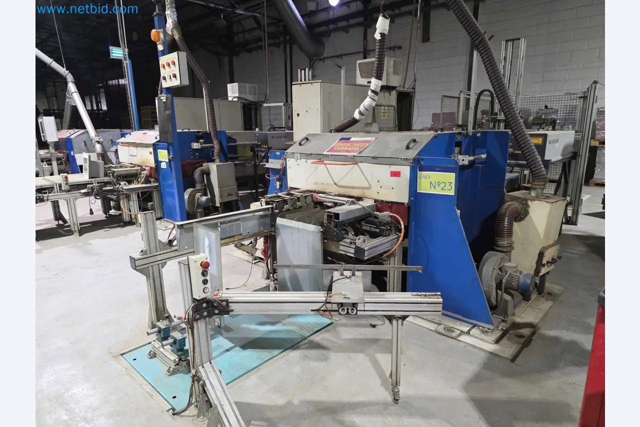 Likvidace podniku - Použité balicí stroje na balení ovoce a zeleniny (výrobní linka MDF)-1