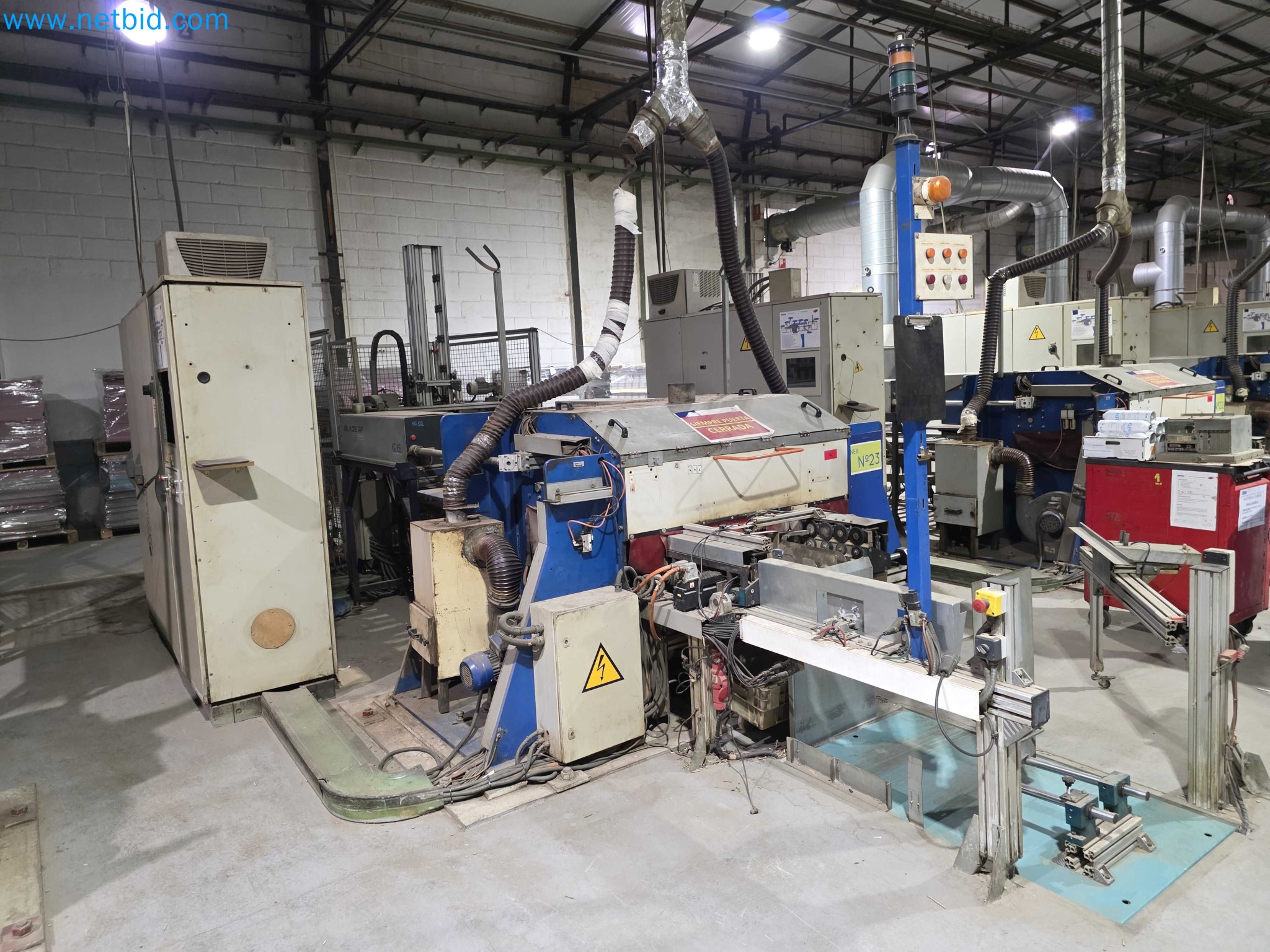 Likvidace podniku - Použité balicí stroje na balení ovoce a zeleniny (výrobní linka MDF)-3