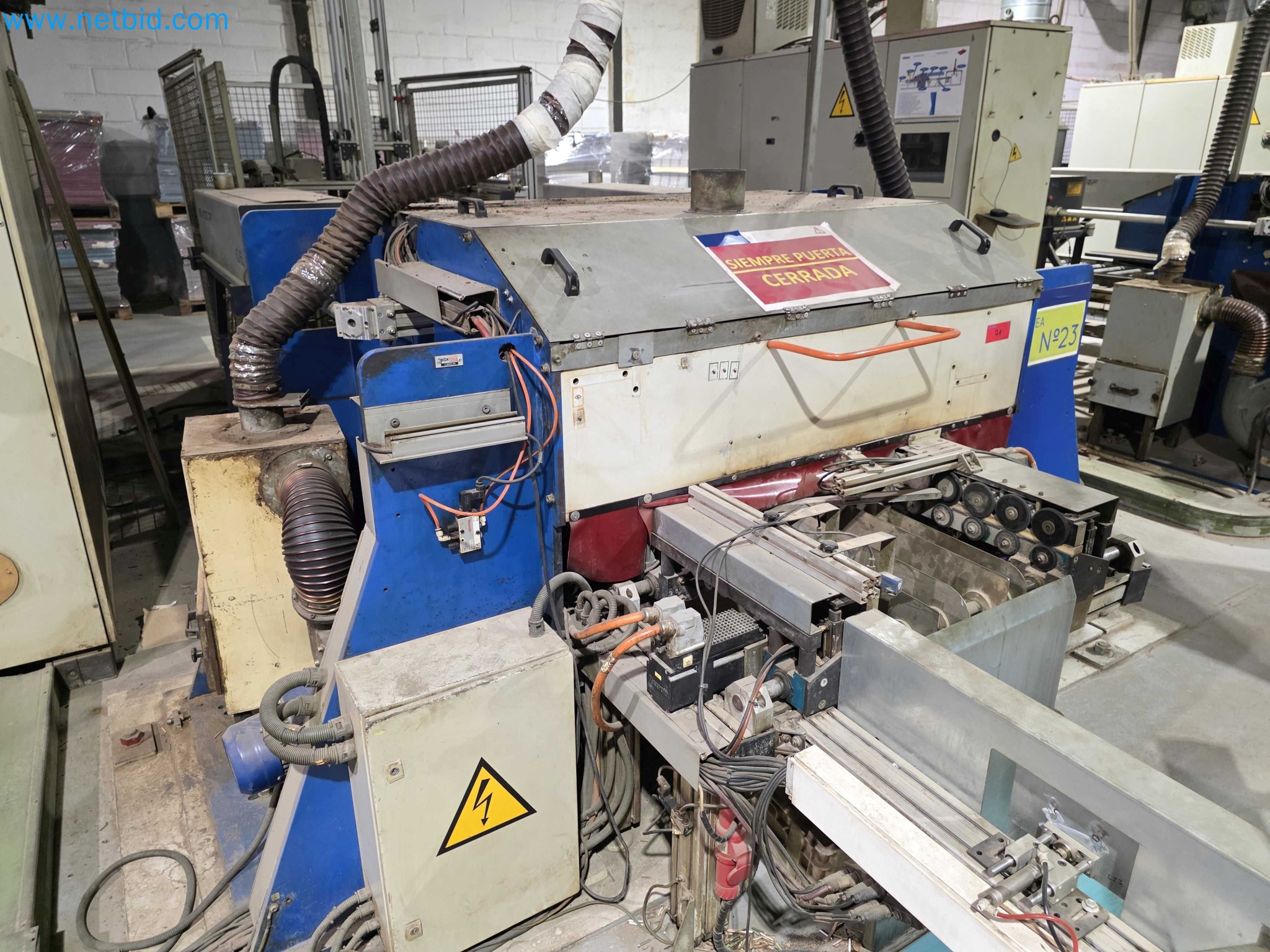 Likvidace podniku - Použité balicí stroje na balení ovoce a zeleniny (výrobní linka MDF)-4