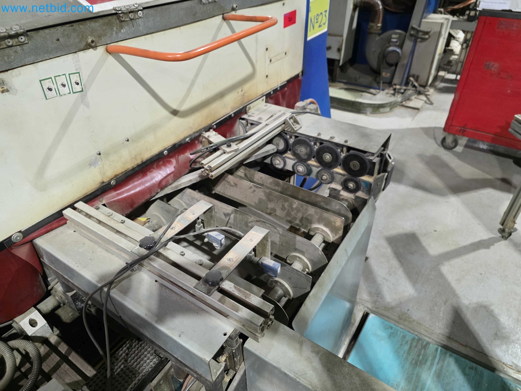 Likvidace podniku - Použité balicí stroje na balení ovoce a zeleniny (výrobní linka MDF)-6