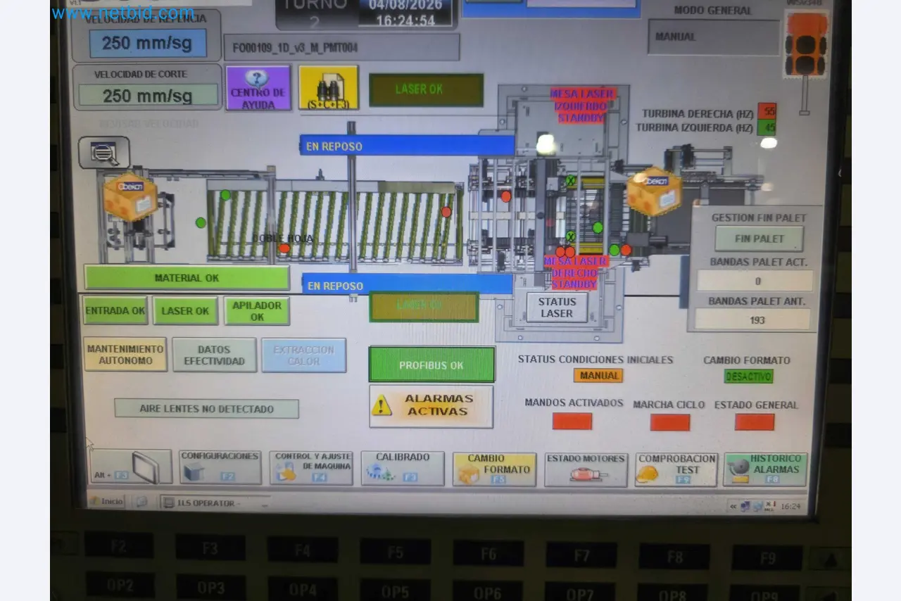 Likvidace podniku - Použité balicí stroje na balení ovoce a zeleniny (výrobní linka MDF)-29