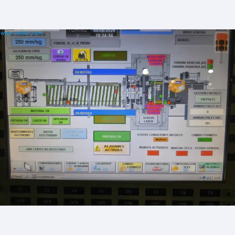 Likvidace podniku - Použité balicí stroje na balení ovoce a zeleniny (výrobní linka MDF)-29