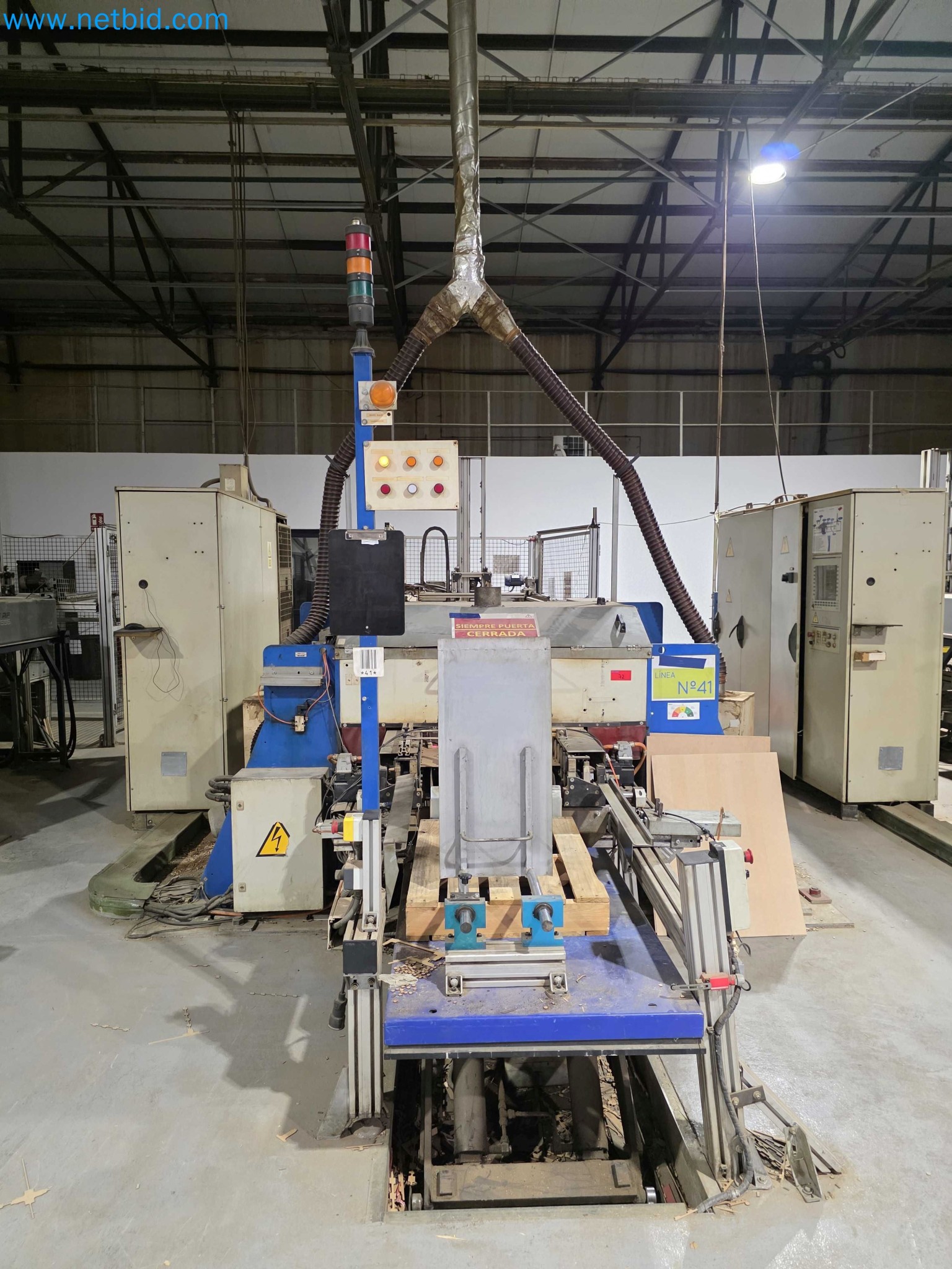 Likvidace podniku - Použité balicí stroje na balení ovoce a zeleniny (výrobní linka MDF)-2