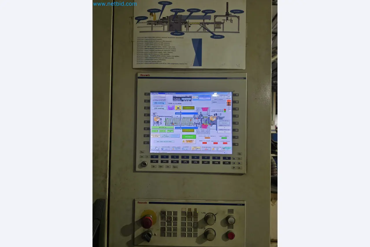 Likvidace podniku - Použité balicí stroje na balení ovoce a zeleniny (výrobní linka MDF)-30