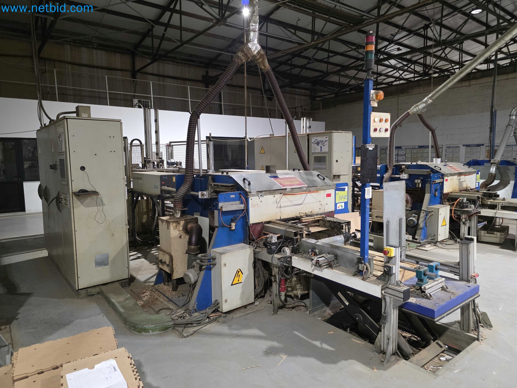 Likvidace podniku - Použité balicí stroje na balení ovoce a zeleniny (výrobní linka MDF)-3