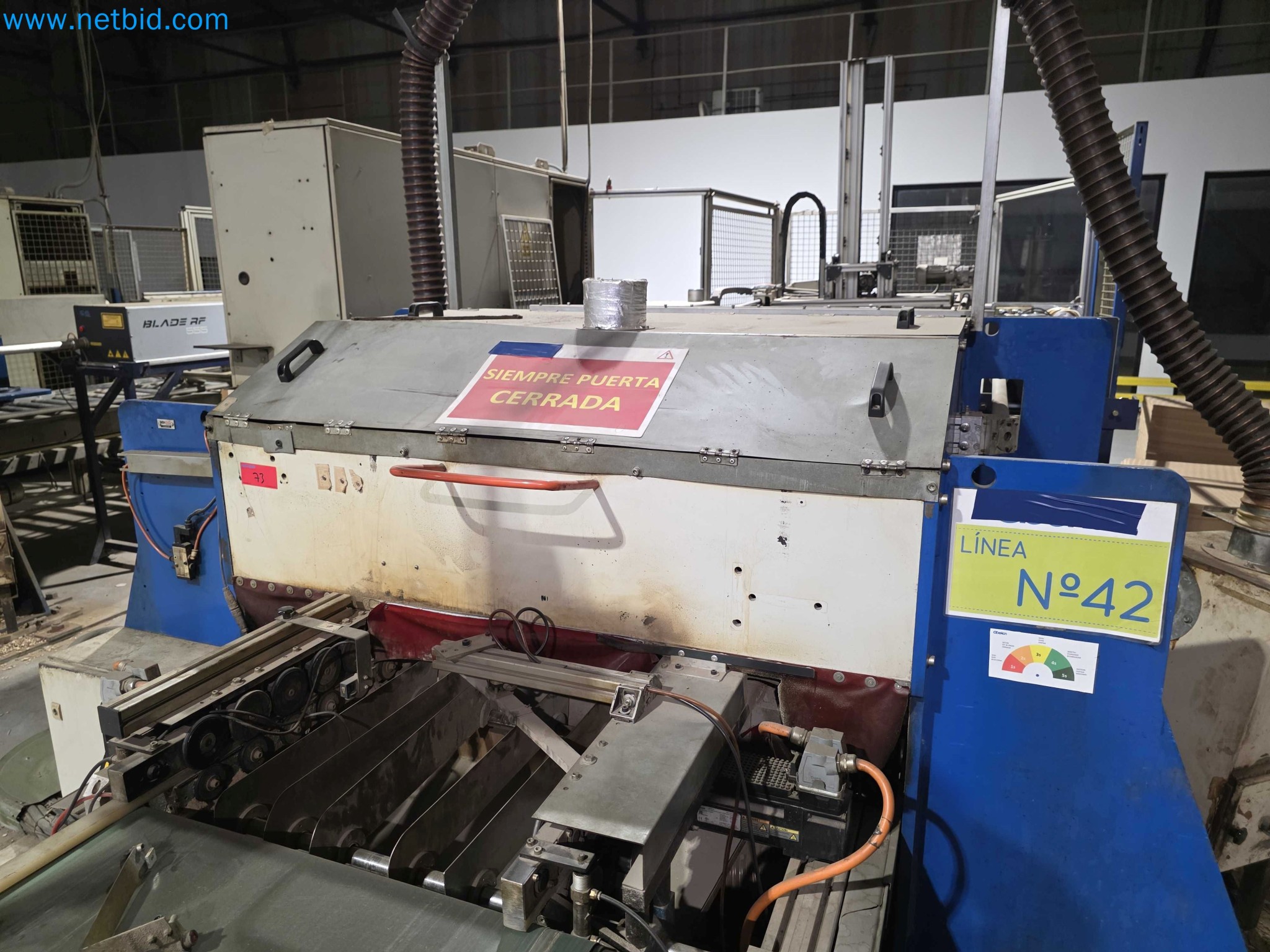 Likvidace podniku - Použité balicí stroje na balení ovoce a zeleniny (výrobní linka MDF)-6