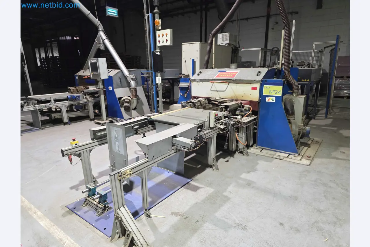 Likvidace podniku - Použité balicí stroje na balení ovoce a zeleniny (výrobní linka MDF)-1