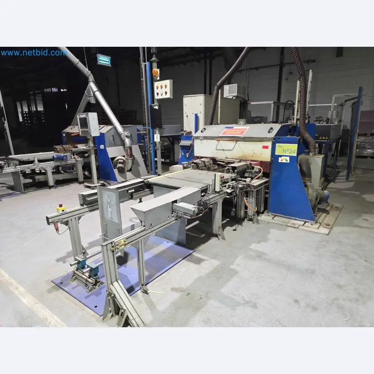 Likvidace podniku - Použité balicí stroje na balení ovoce a zeleniny (výrobní linka MDF)-1