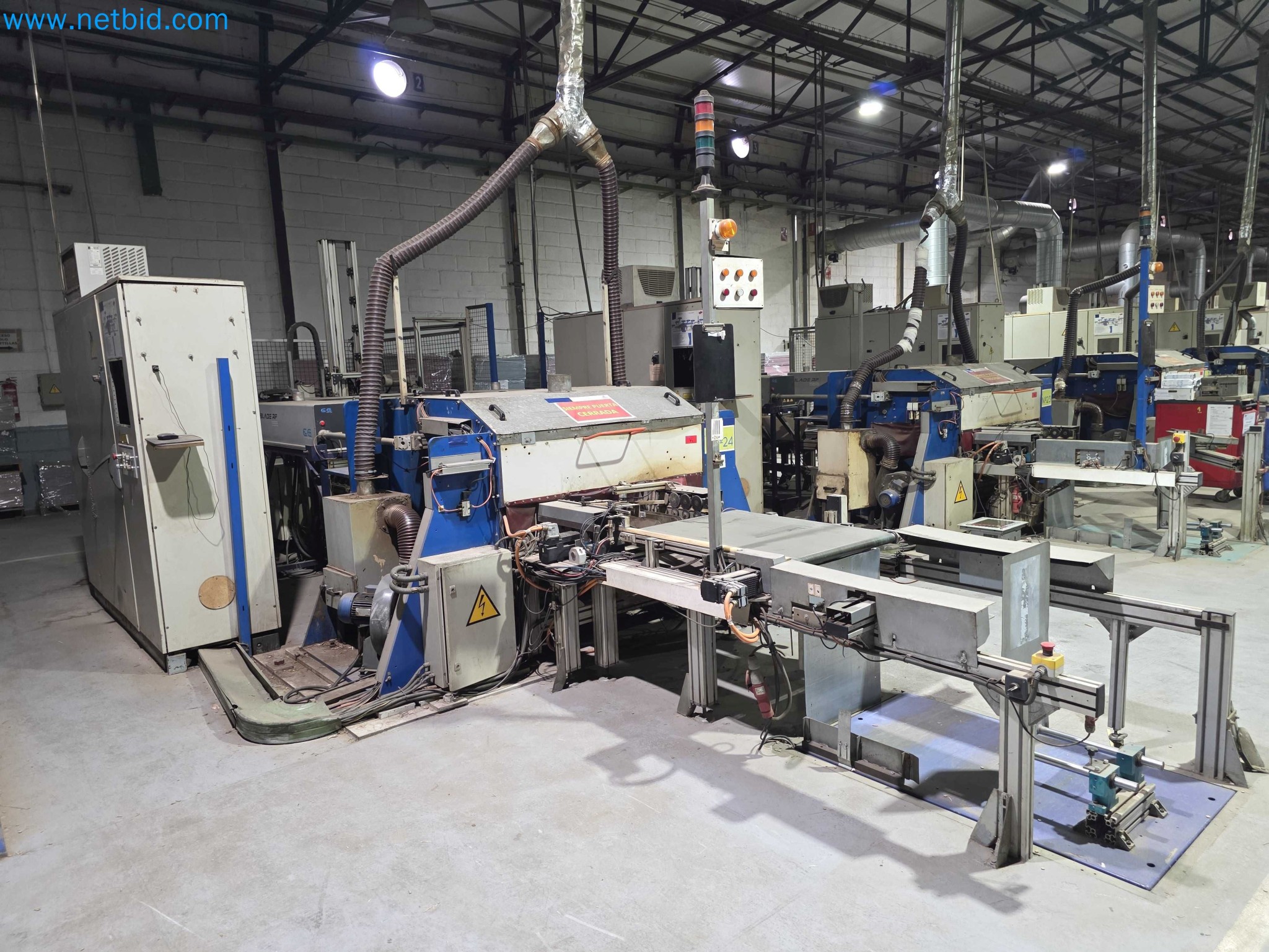 Likvidace podniku - Použité balicí stroje na balení ovoce a zeleniny (výrobní linka MDF)-3