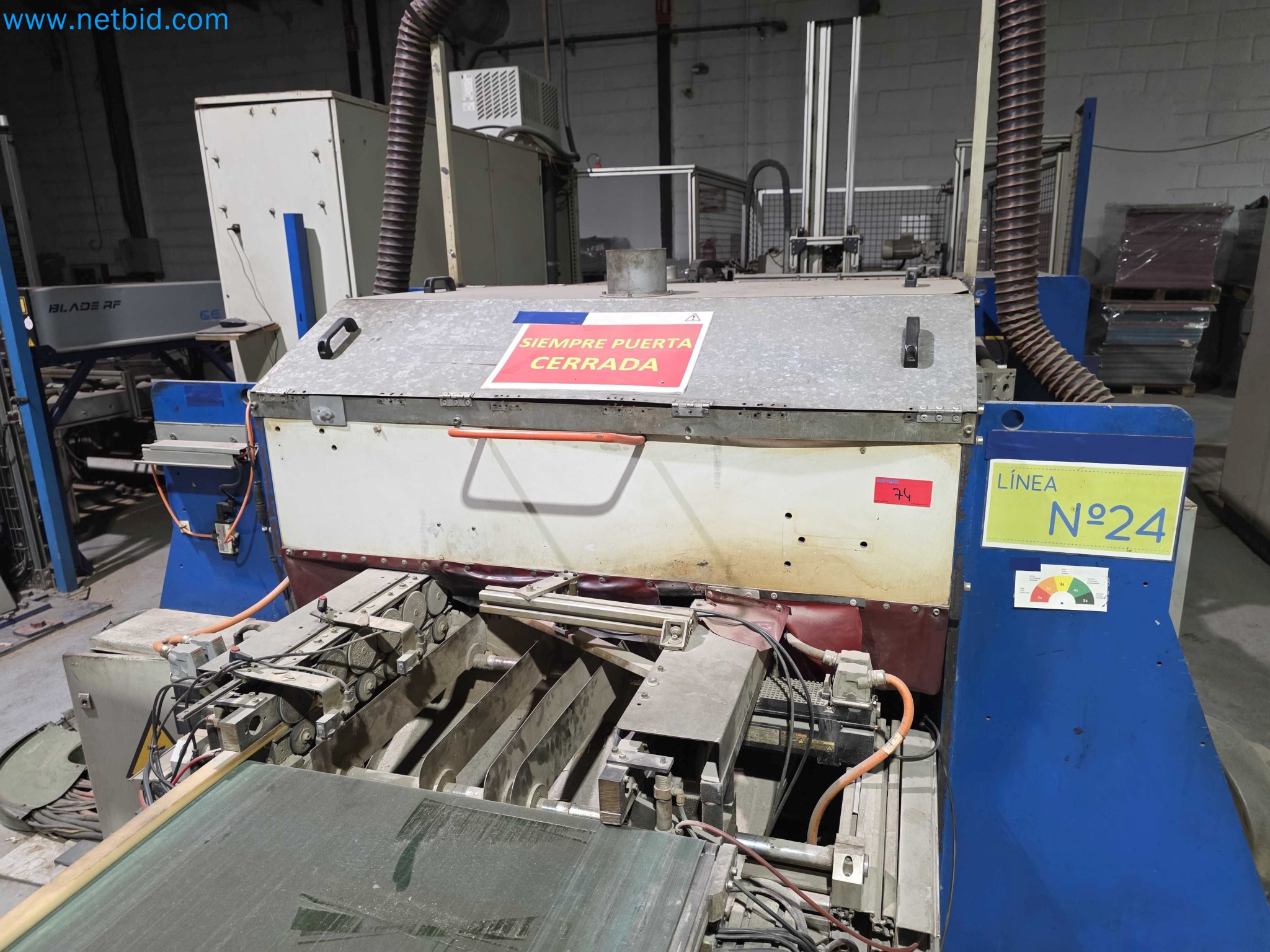 Likvidace podniku - Použité balicí stroje na balení ovoce a zeleniny (výrobní linka MDF)-7