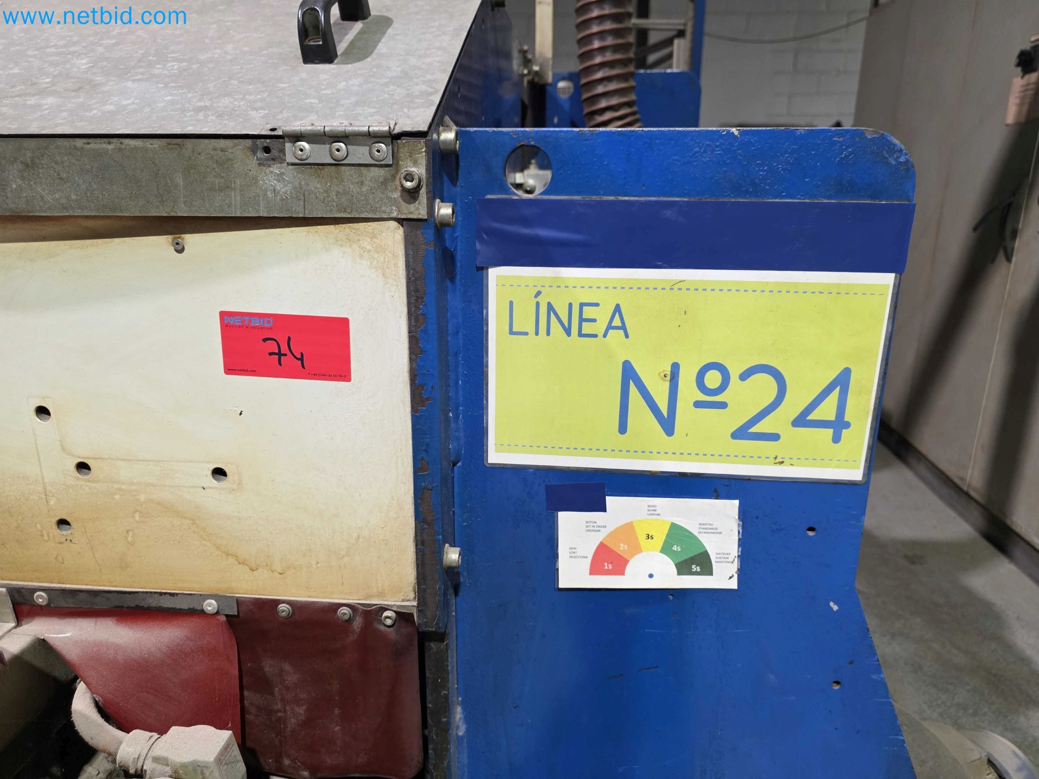 Likvidace podniku - Použité balicí stroje na balení ovoce a zeleniny (výrobní linka MDF)-8