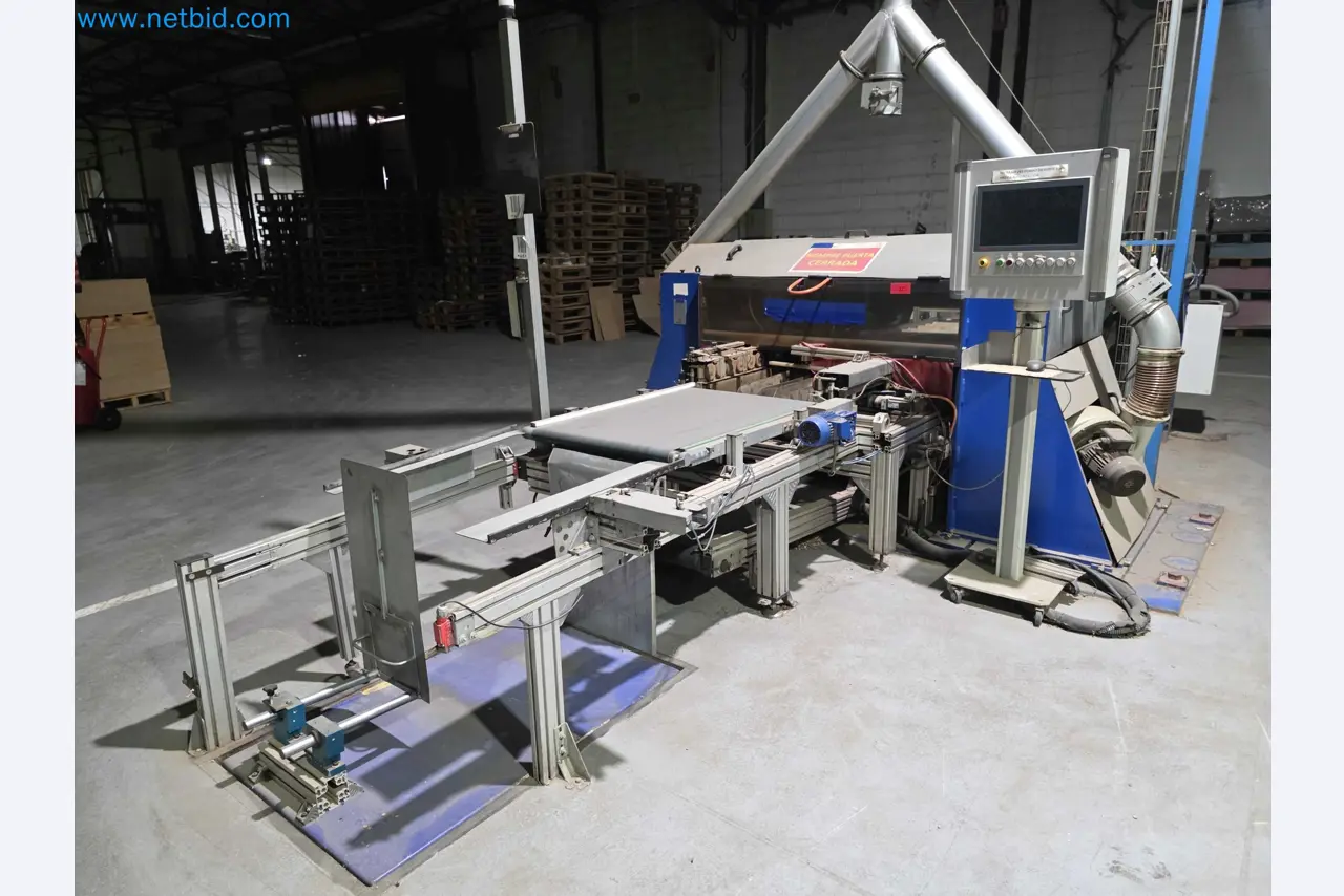 Likvidace podniku - Použité balicí stroje na balení ovoce a zeleniny (výrobní linka MDF)-1