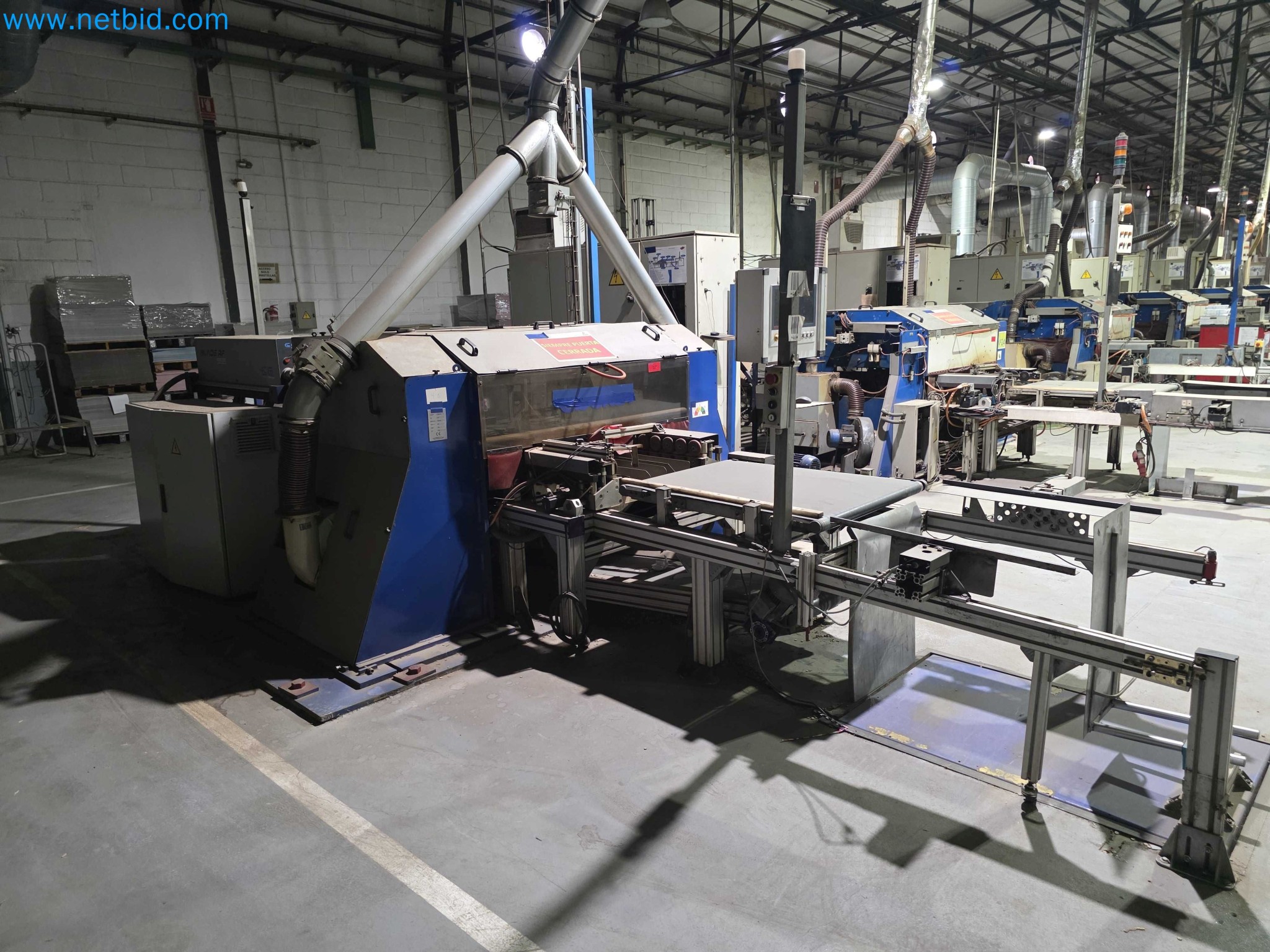 Likvidace podniku - Použité balicí stroje na balení ovoce a zeleniny (výrobní linka MDF)-2