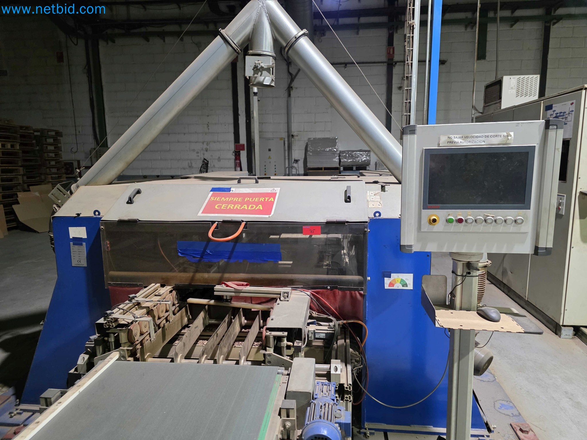 Likvidace podniku - Použité balicí stroje na balení ovoce a zeleniny (výrobní linka MDF)-3