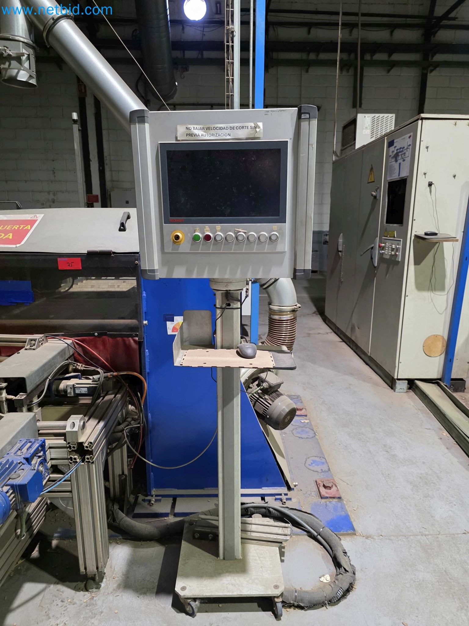 Likvidace podniku - Použité balicí stroje na balení ovoce a zeleniny (výrobní linka MDF)-7