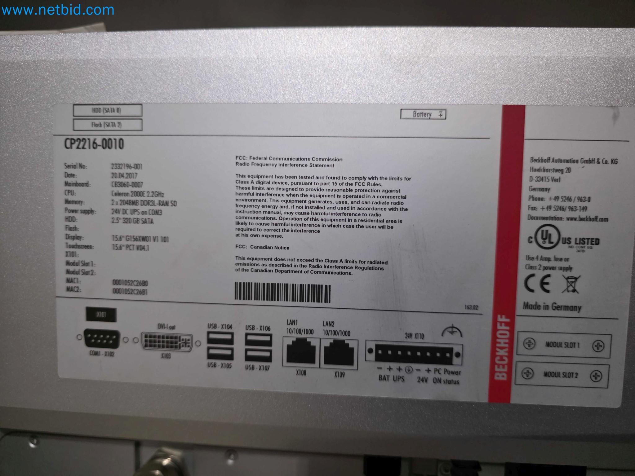 Likvidace podniku - Použité balicí stroje na balení ovoce a zeleniny (výrobní linka MDF)-16