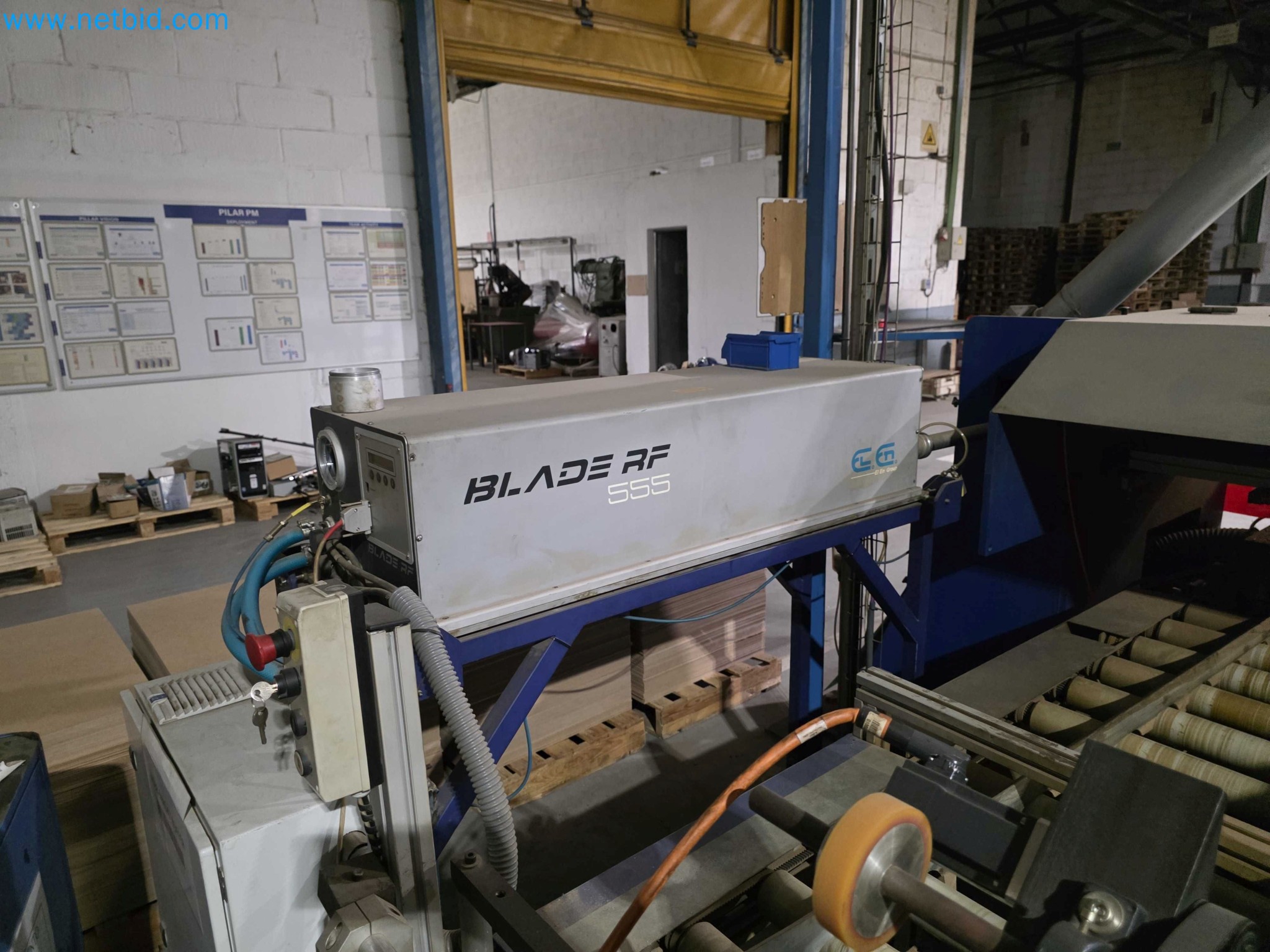 Likvidace podniku - Použité balicí stroje na balení ovoce a zeleniny (výrobní linka MDF)-22