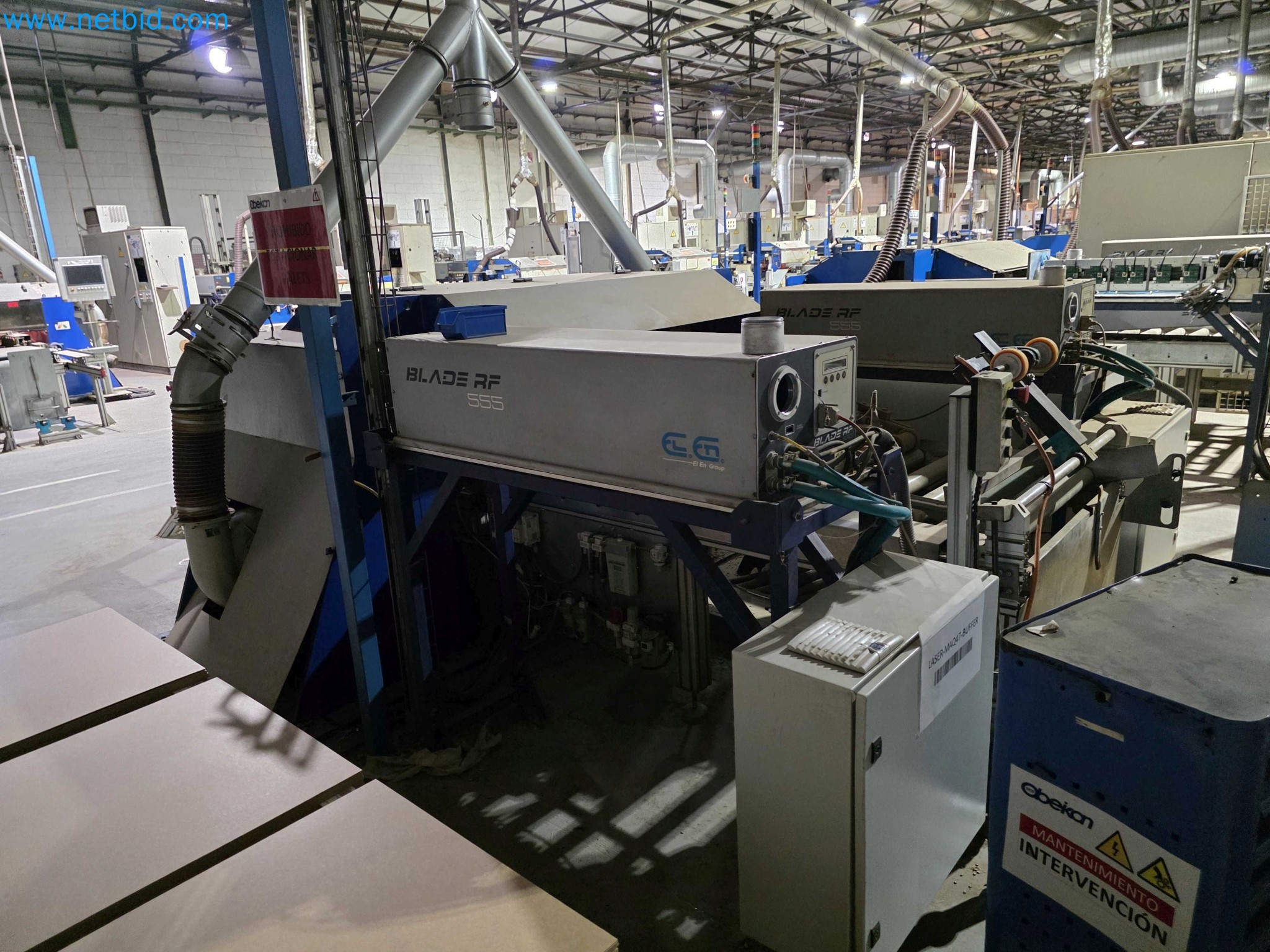 Likvidace podniku - Použité balicí stroje na balení ovoce a zeleniny (výrobní linka MDF)-29