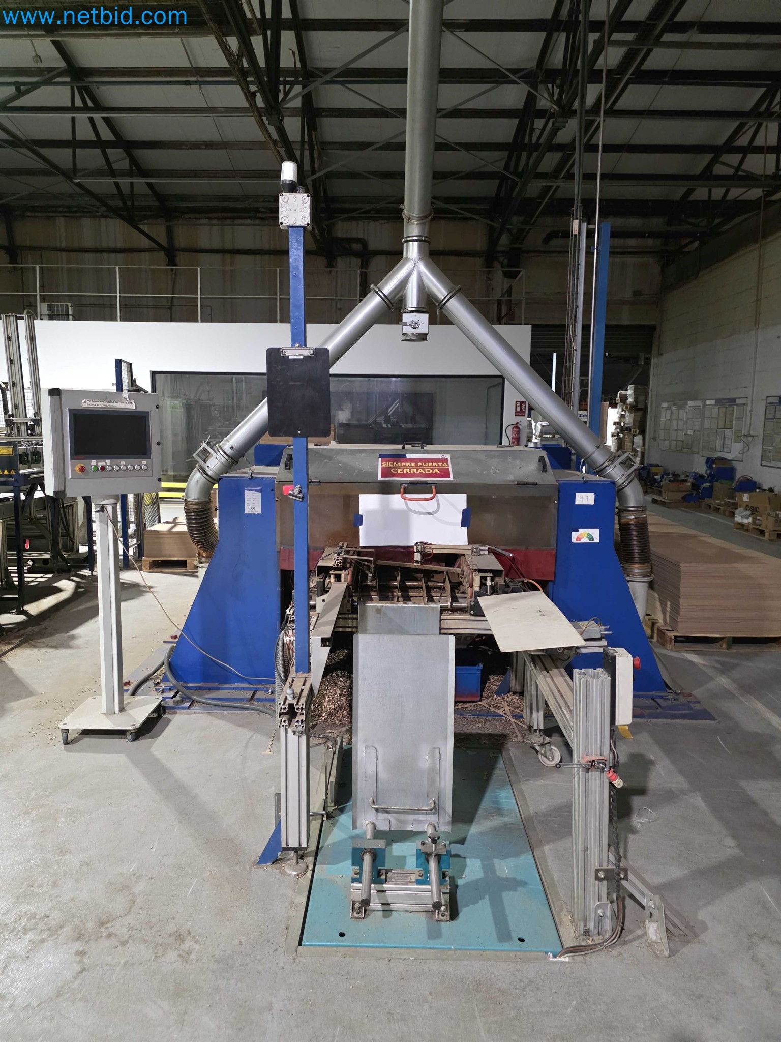 Likvidace podniku - Použité balicí stroje na balení ovoce a zeleniny (výrobní linka MDF)-2