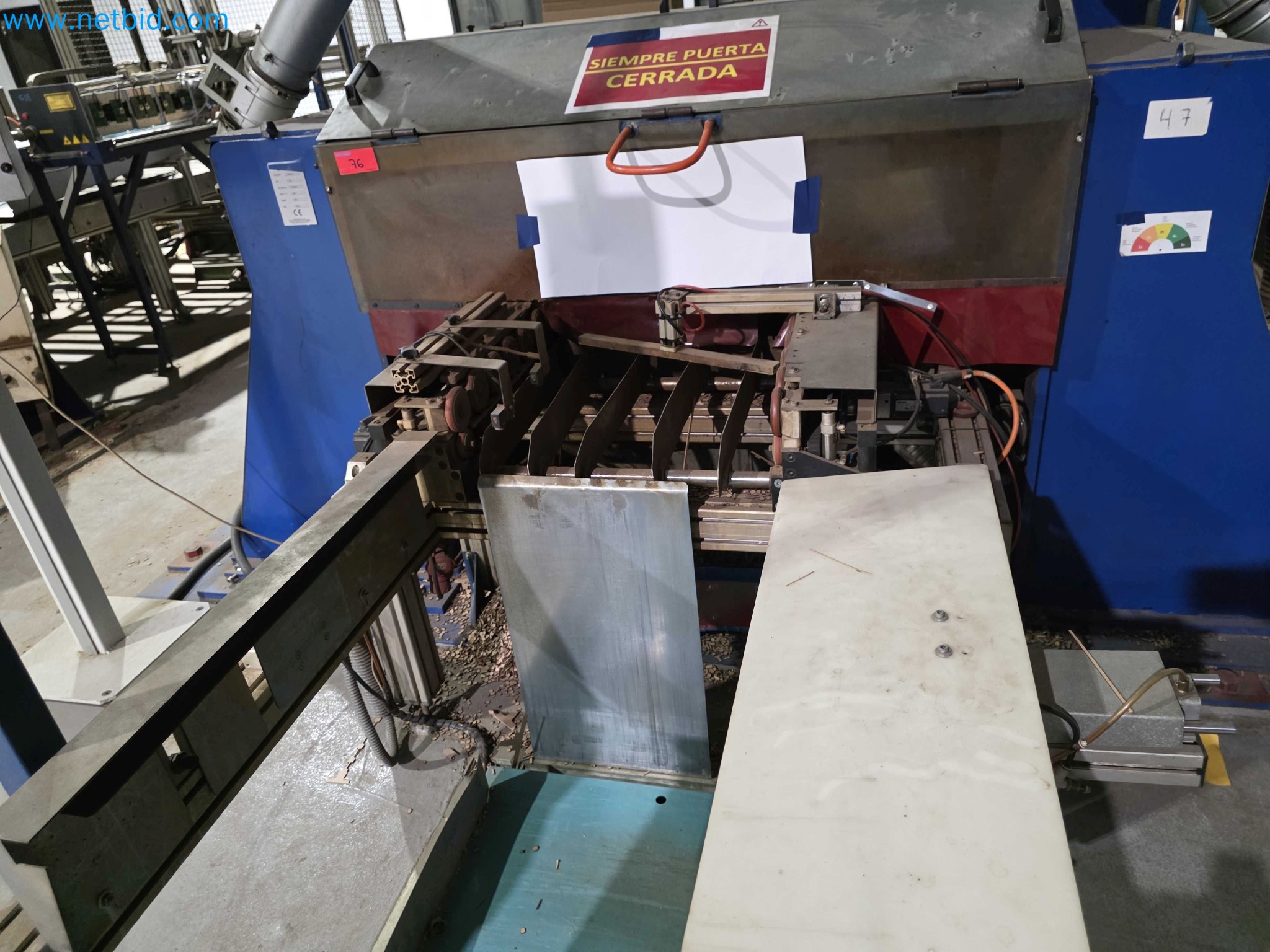 Likvidace podniku - Použité balicí stroje na balení ovoce a zeleniny (výrobní linka MDF)-5