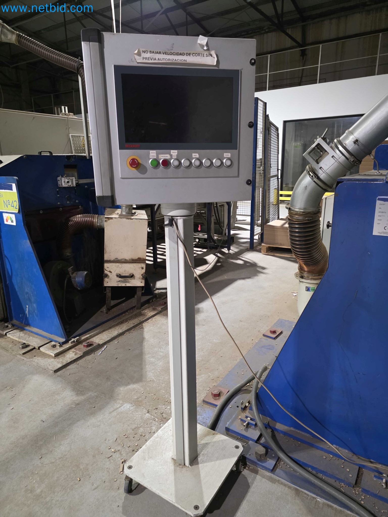 Likvidace podniku - Použité balicí stroje na balení ovoce a zeleniny (výrobní linka MDF)-7