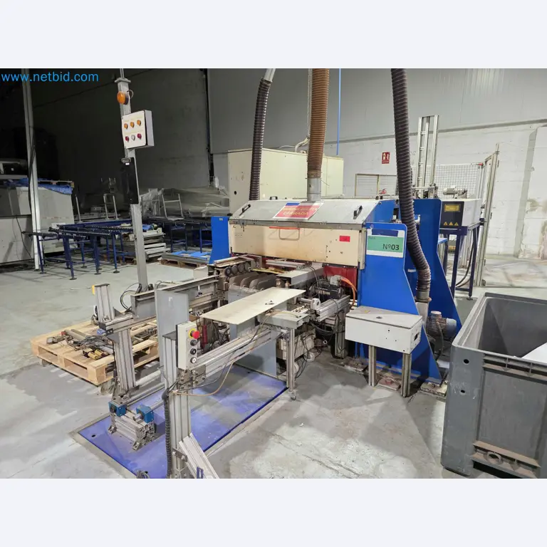 Likvidace podniku - Použité balicí stroje na balení ovoce a zeleniny (výrobní linka MDF)-1