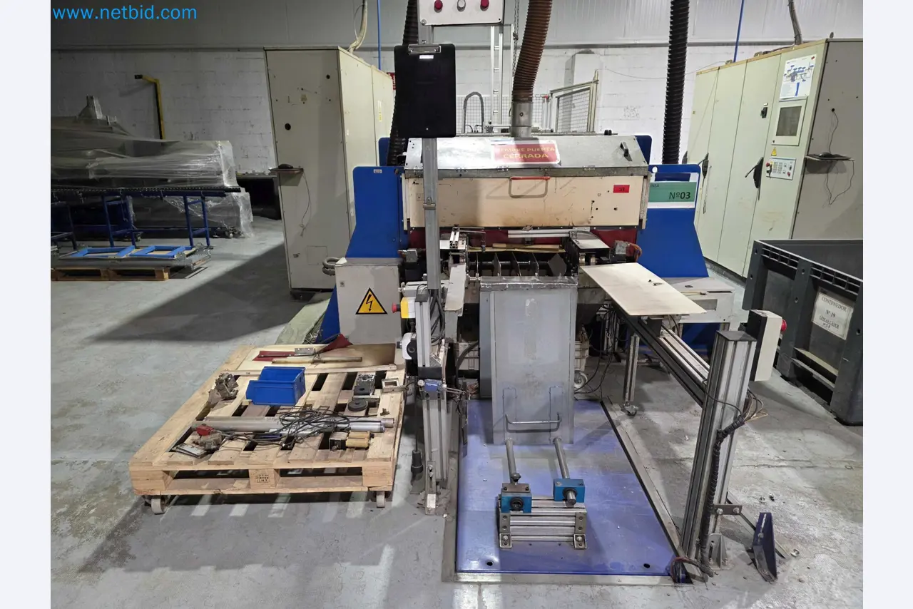 Likvidace podniku - Použité balicí stroje na balení ovoce a zeleniny (výrobní linka MDF)-2