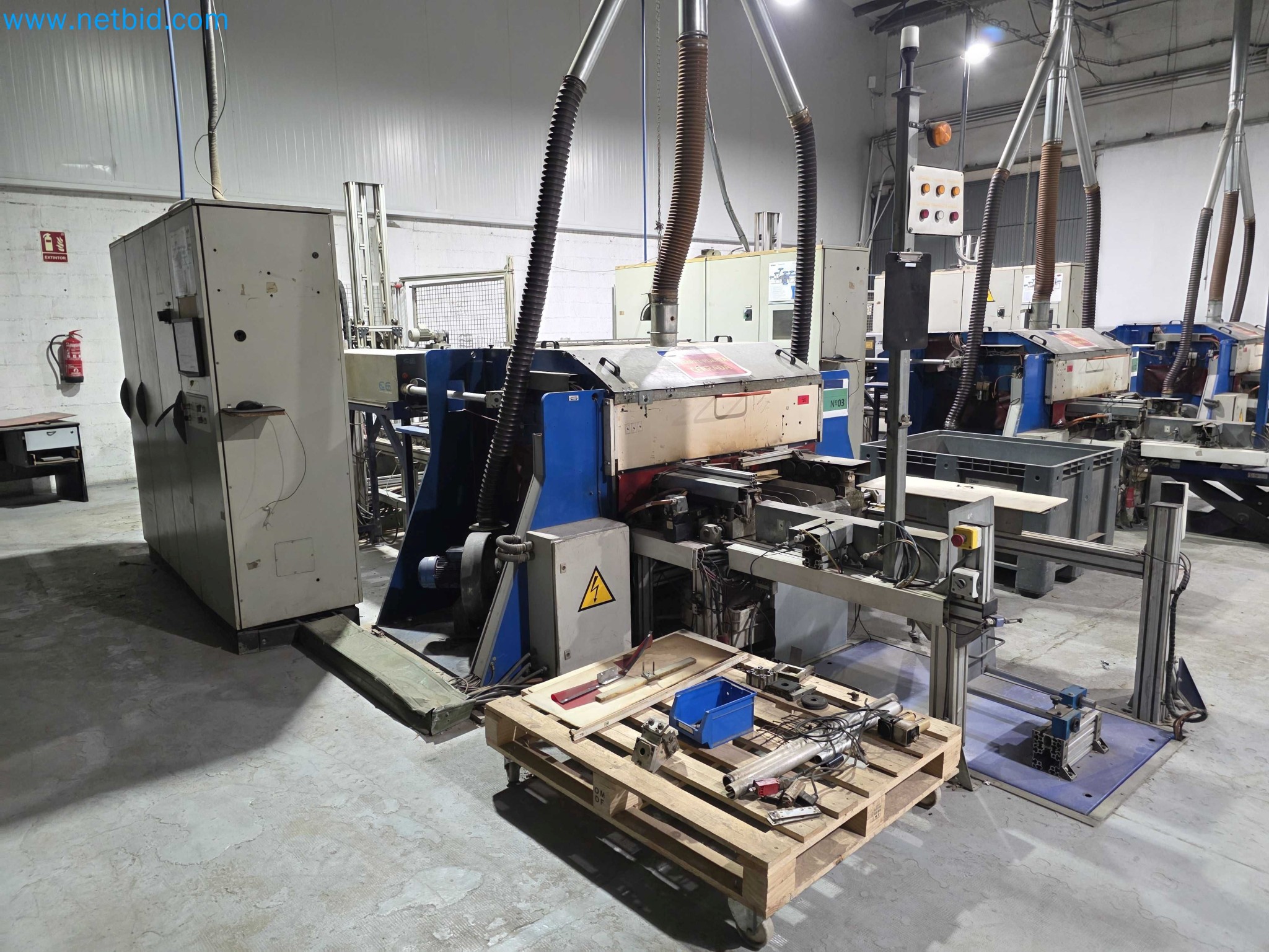 Likvidace podniku - Použité balicí stroje na balení ovoce a zeleniny (výrobní linka MDF)-3