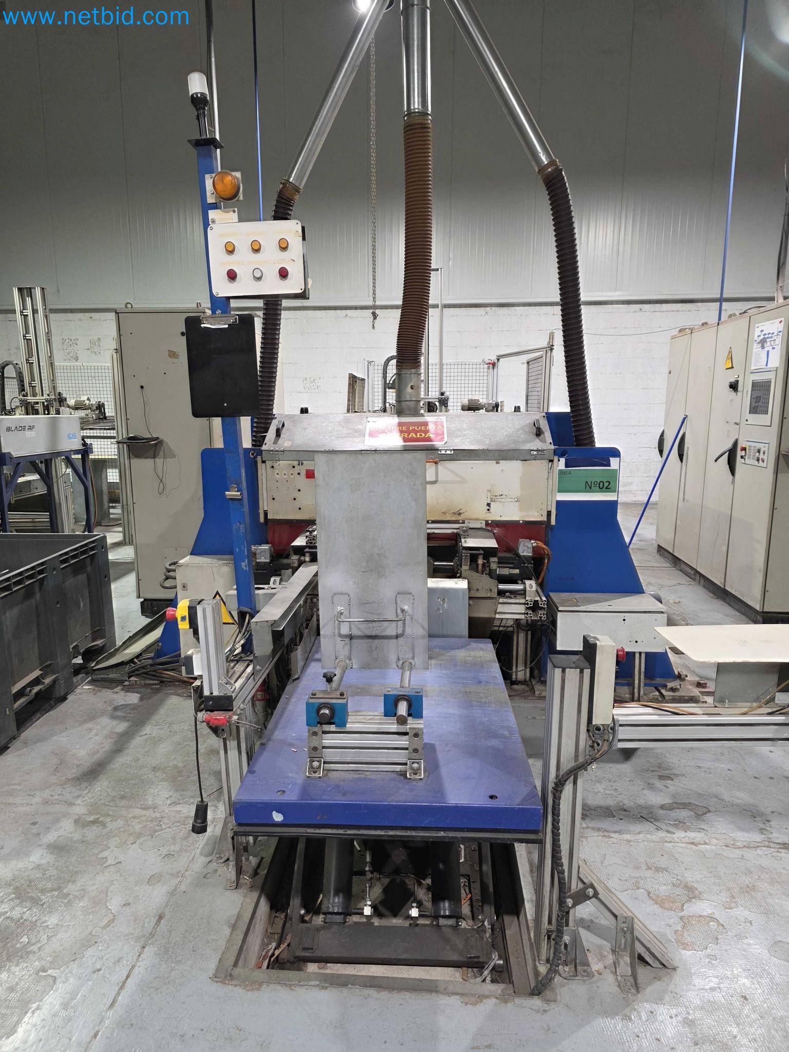 Likvidace podniku - Použité balicí stroje na balení ovoce a zeleniny (výrobní linka MDF)-2