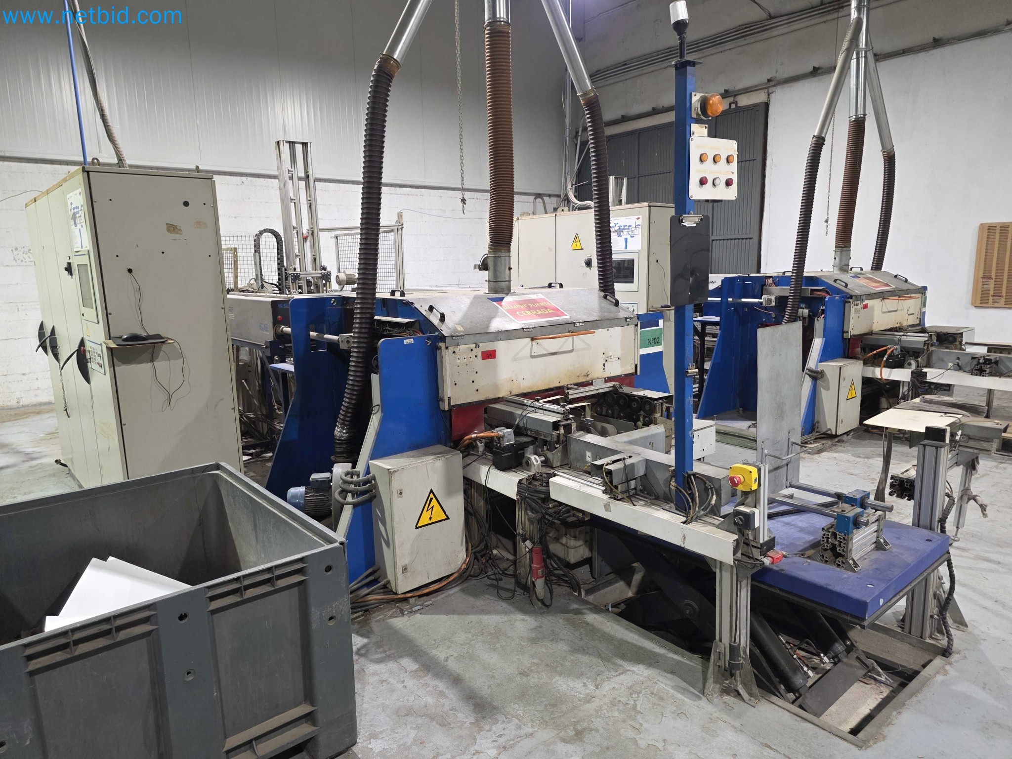 Likvidace podniku - Použité balicí stroje na balení ovoce a zeleniny (výrobní linka MDF)-3