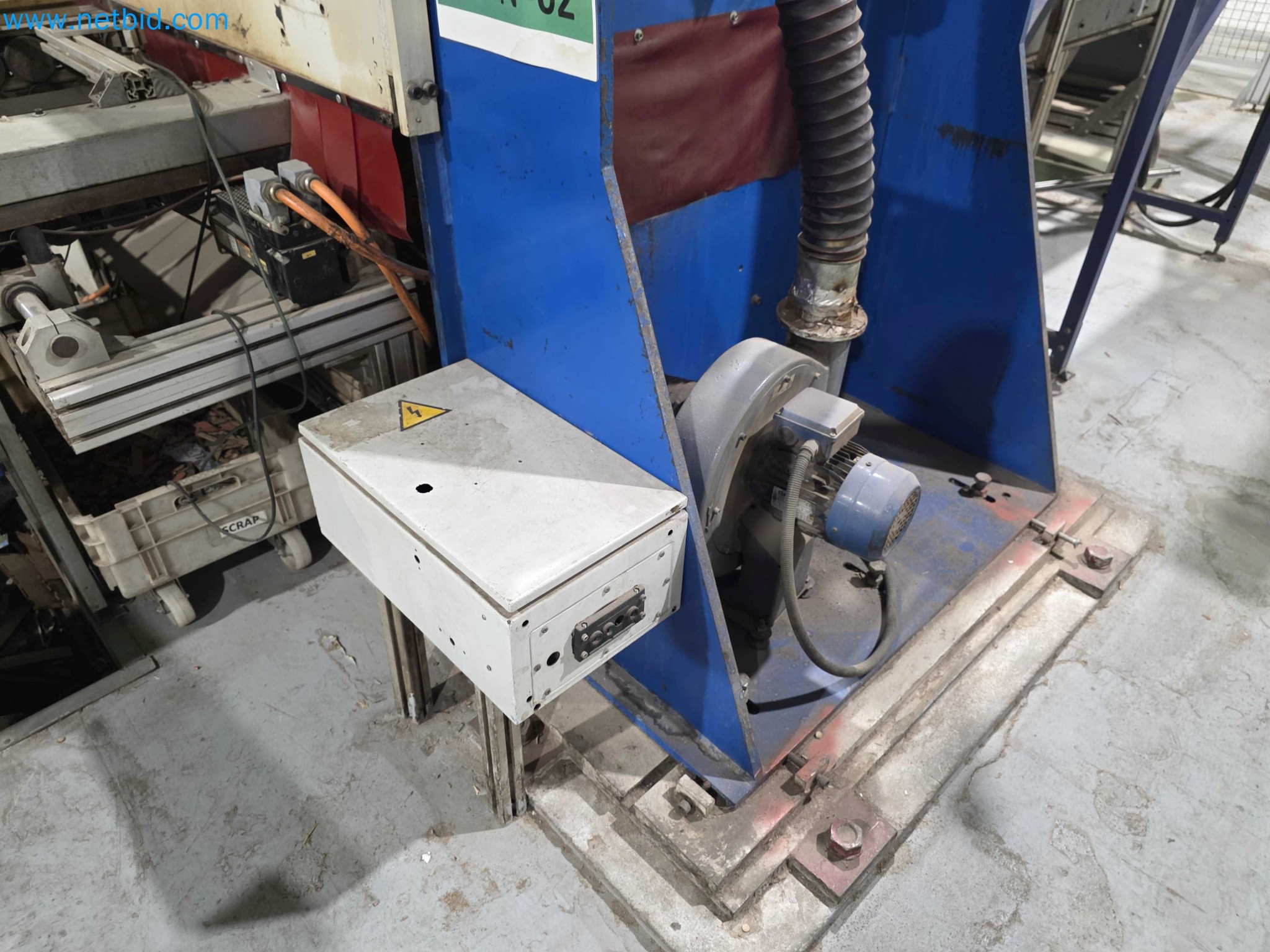 Likvidace podniku - Použité balicí stroje na balení ovoce a zeleniny (výrobní linka MDF)-9