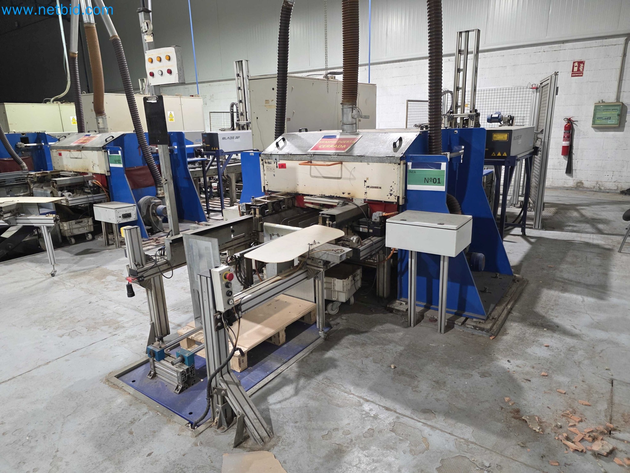 Likvidace podniku - Použité balicí stroje na balení ovoce a zeleniny (výrobní linka MDF)-3