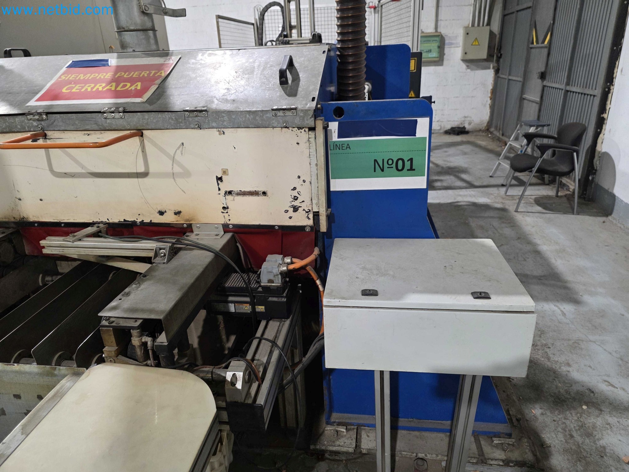 Likvidace podniku - Použité balicí stroje na balení ovoce a zeleniny (výrobní linka MDF)-4