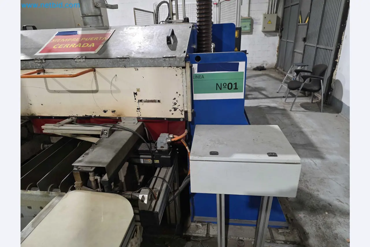 Likvidace podniku - Použité balicí stroje na balení ovoce a zeleniny (výrobní linka MDF)-4