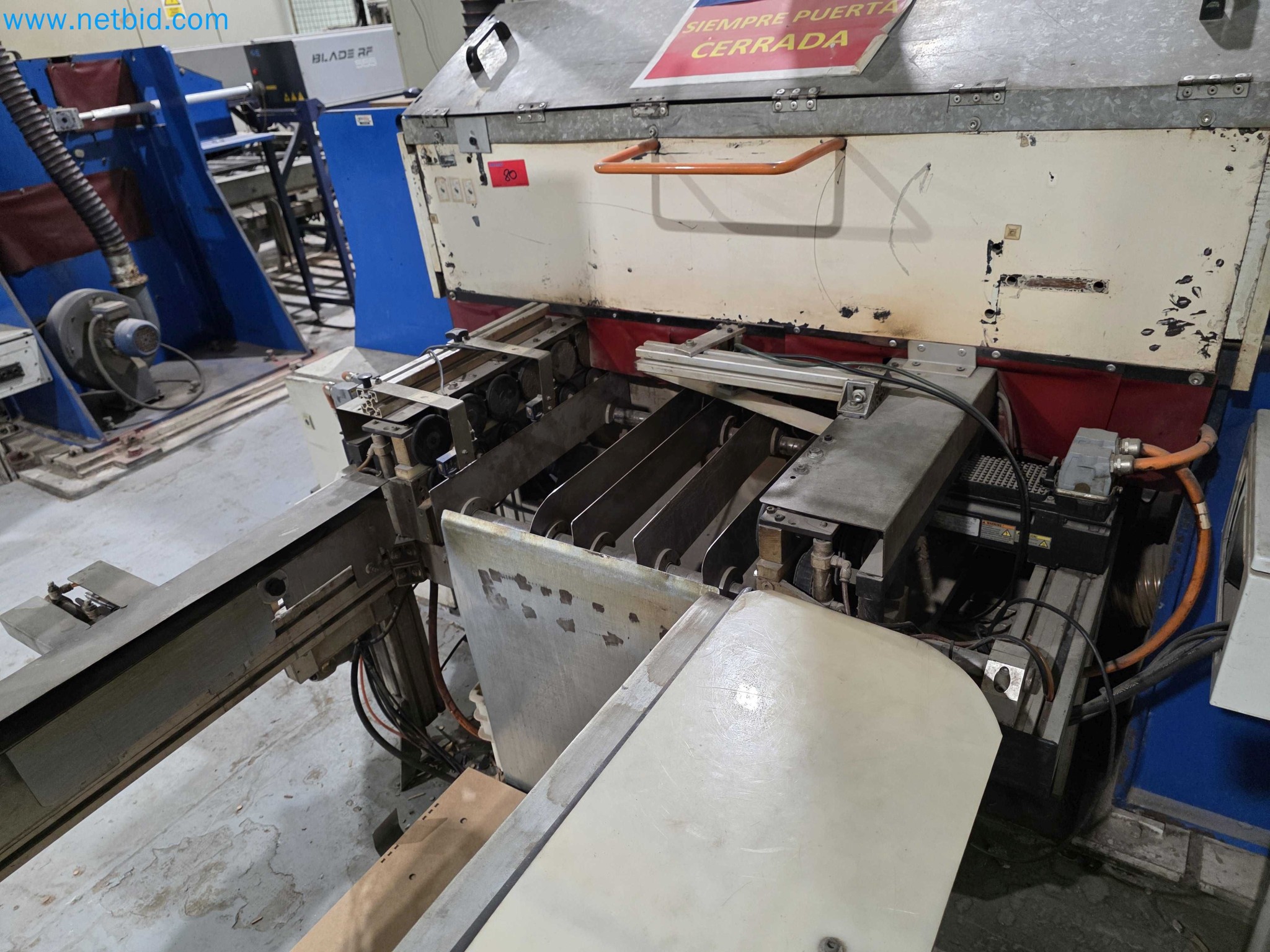 Likvidace podniku - Použité balicí stroje na balení ovoce a zeleniny (výrobní linka MDF)-5