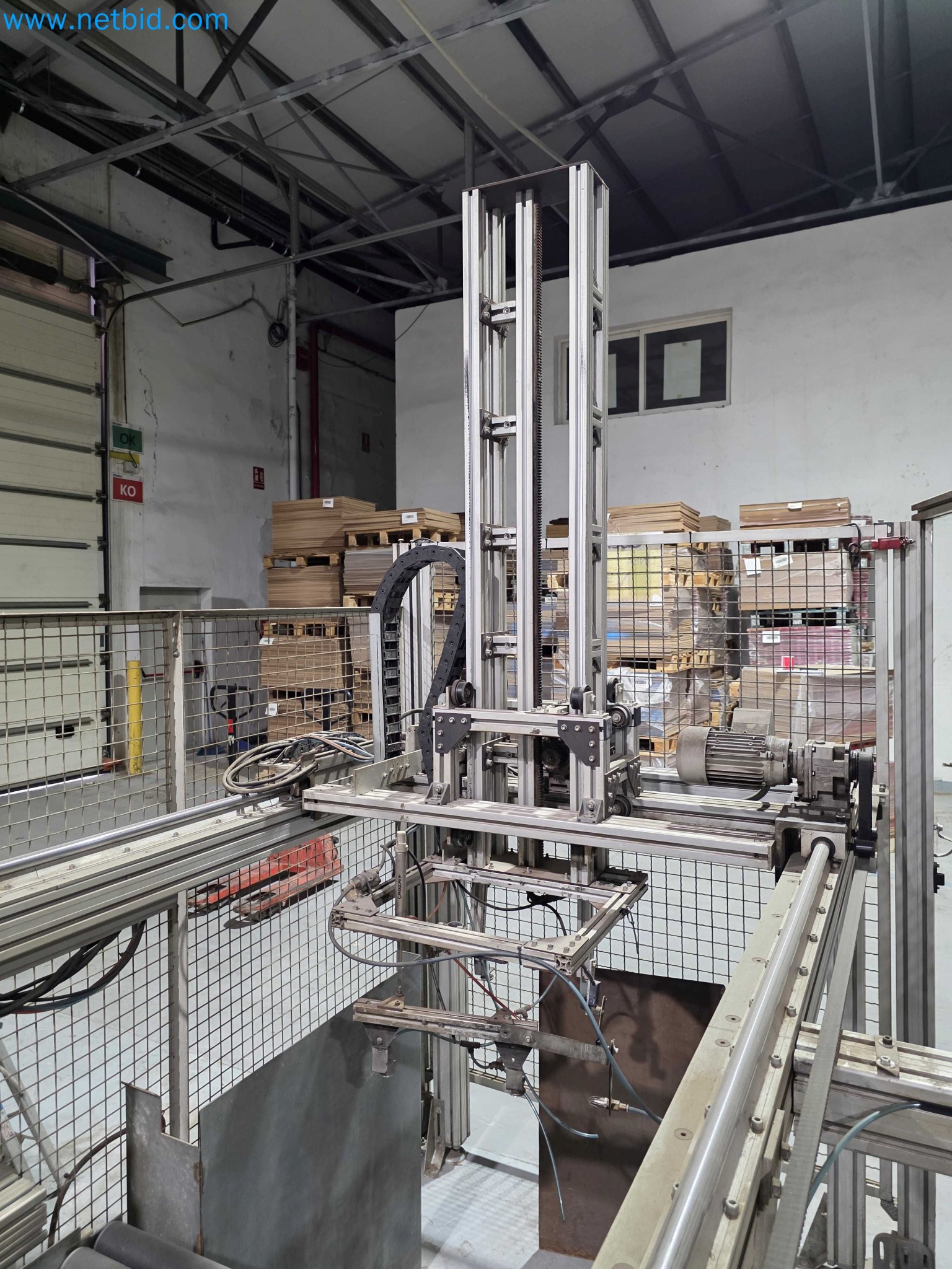 Likvidace podniku - Použité balicí stroje na balení ovoce a zeleniny (výrobní linka MDF)-17