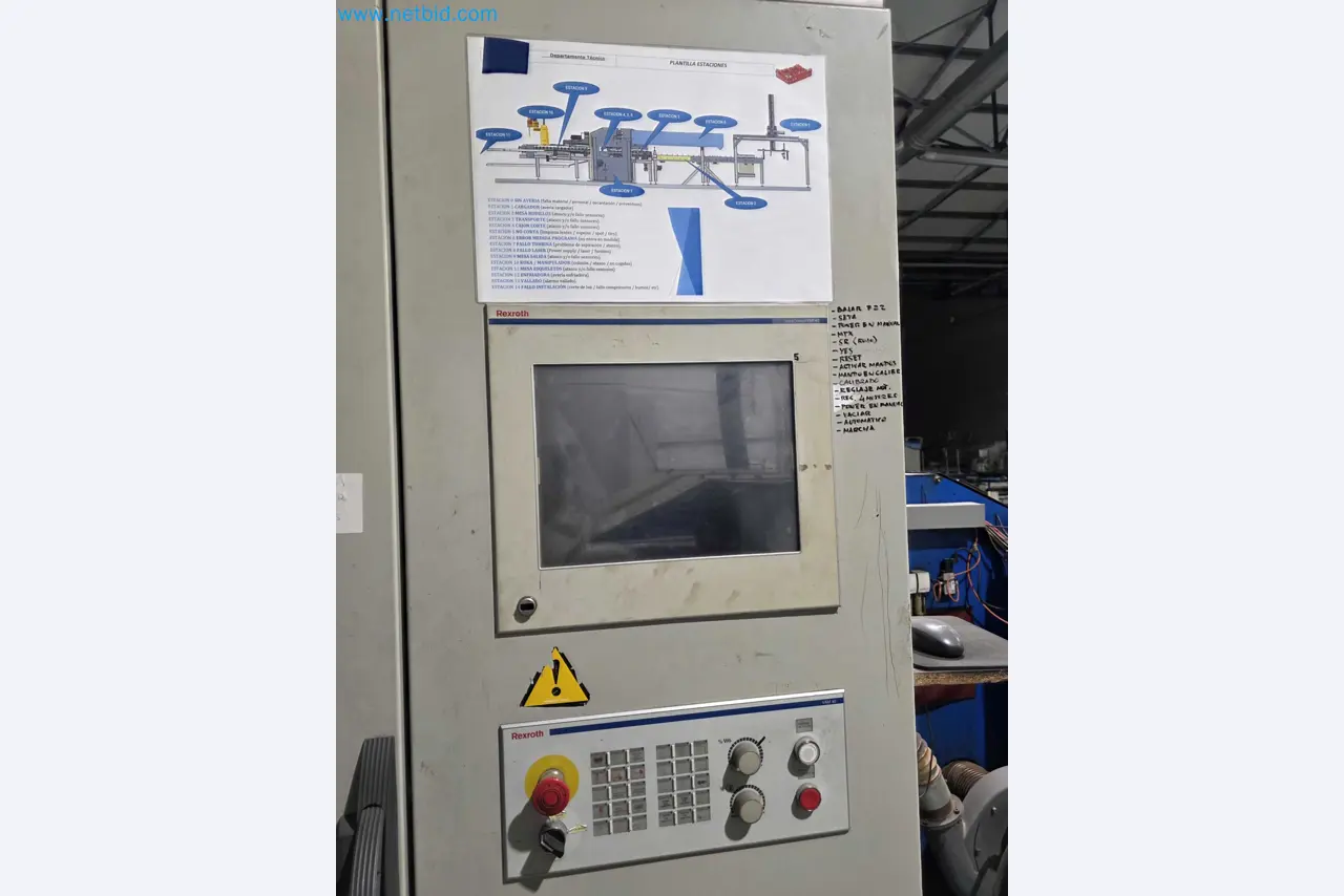 Likvidace podniku - Použité balicí stroje na balení ovoce a zeleniny (výrobní linka MDF)-29