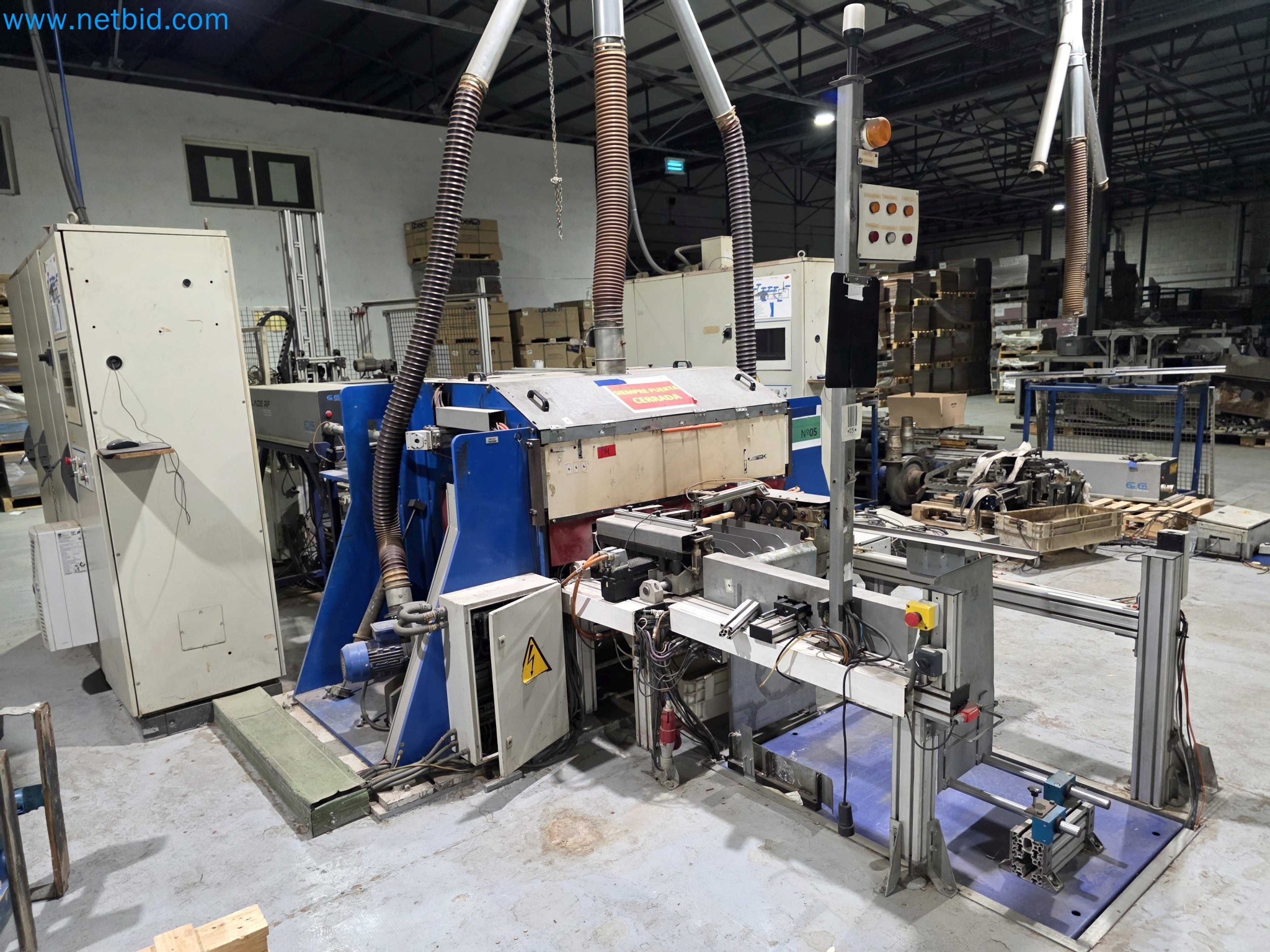 Likvidace podniku - Použité balicí stroje na balení ovoce a zeleniny (výrobní linka MDF)-3