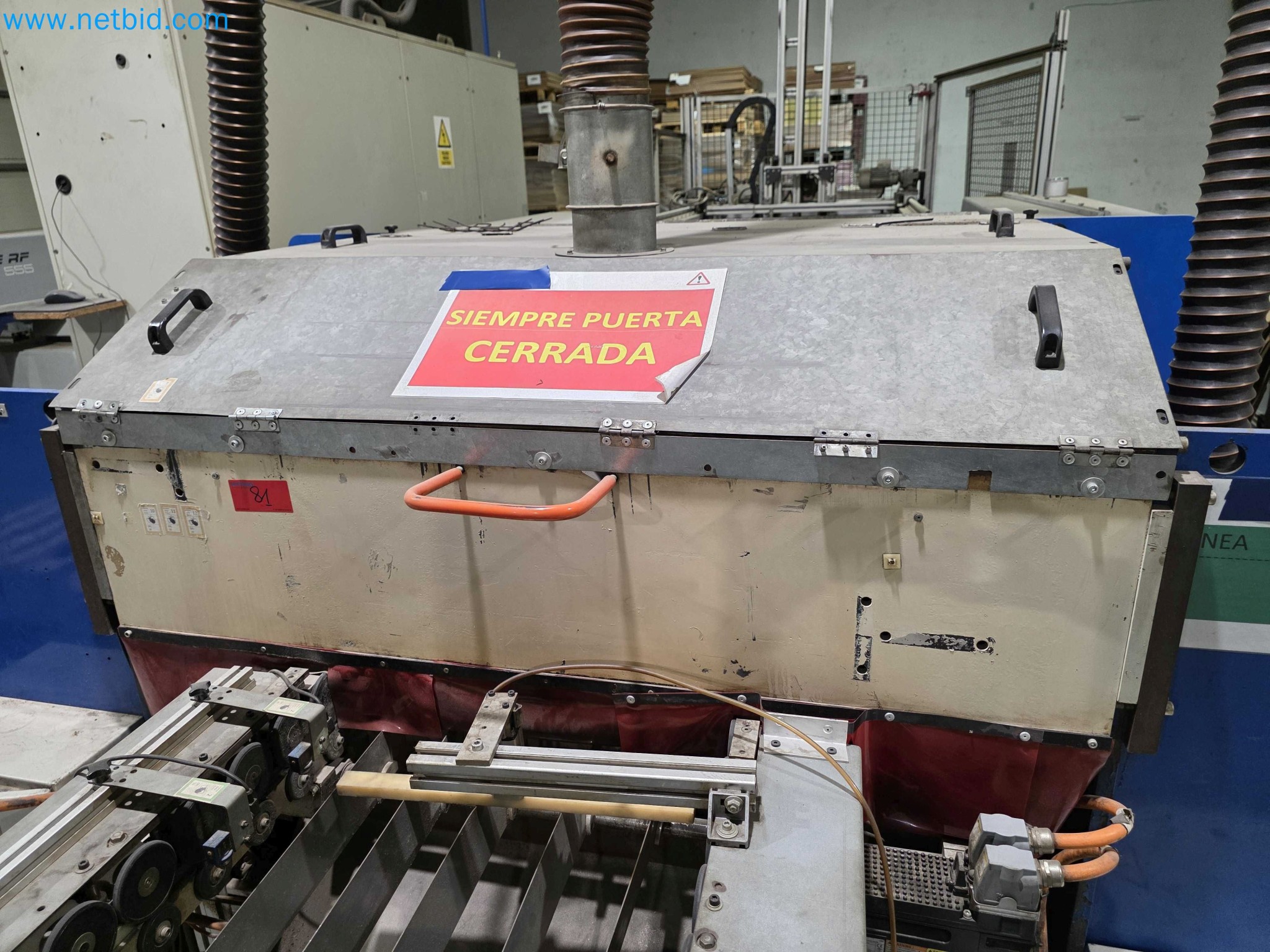 Likvidace podniku - Použité balicí stroje na balení ovoce a zeleniny (výrobní linka MDF)-9