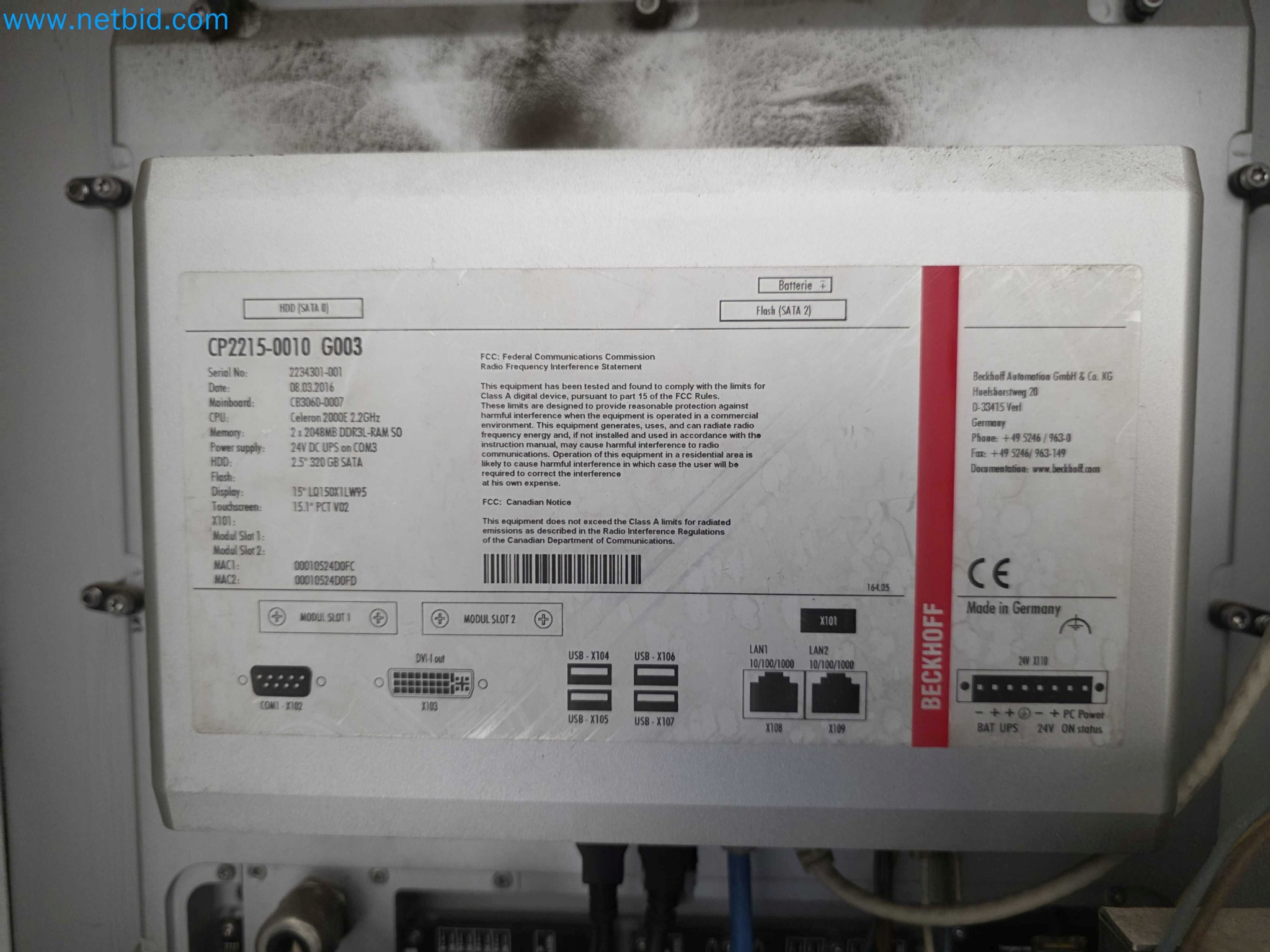 Likvidace podniku - Použité balicí stroje na balení ovoce a zeleniny (výrobní linka MDF)-18