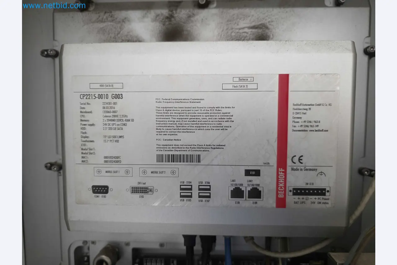 Likvidace podniku - Použité balicí stroje na balení ovoce a zeleniny (výrobní linka MDF)-18