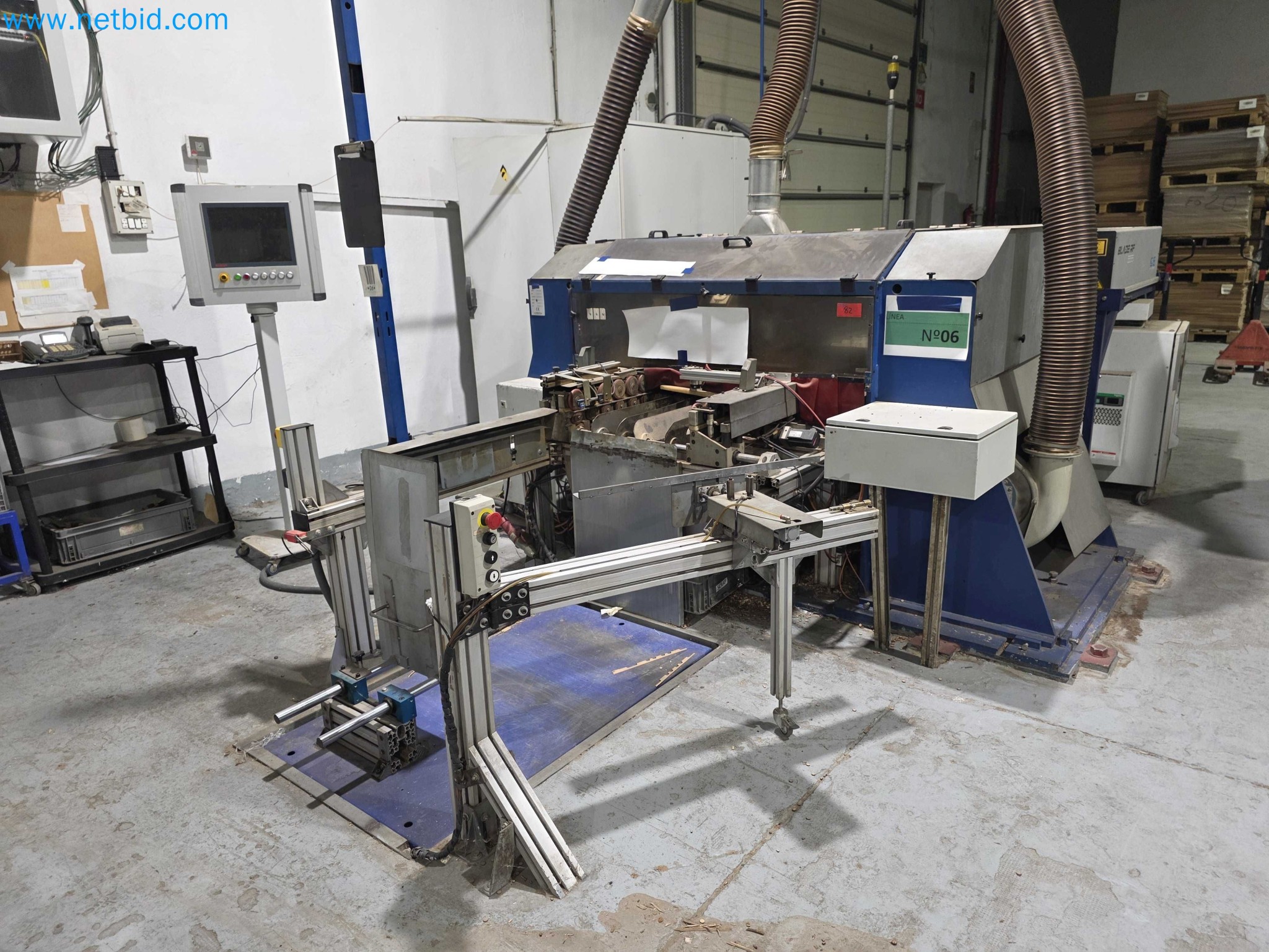 Likvidace podniku - Použité balicí stroje na balení ovoce a zeleniny (výrobní linka MDF)-1