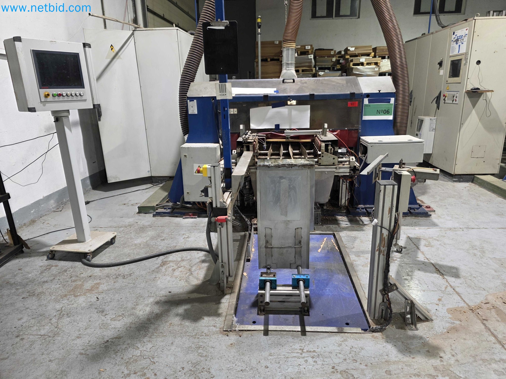 Likvidace podniku - Použité balicí stroje na balení ovoce a zeleniny (výrobní linka MDF)-2