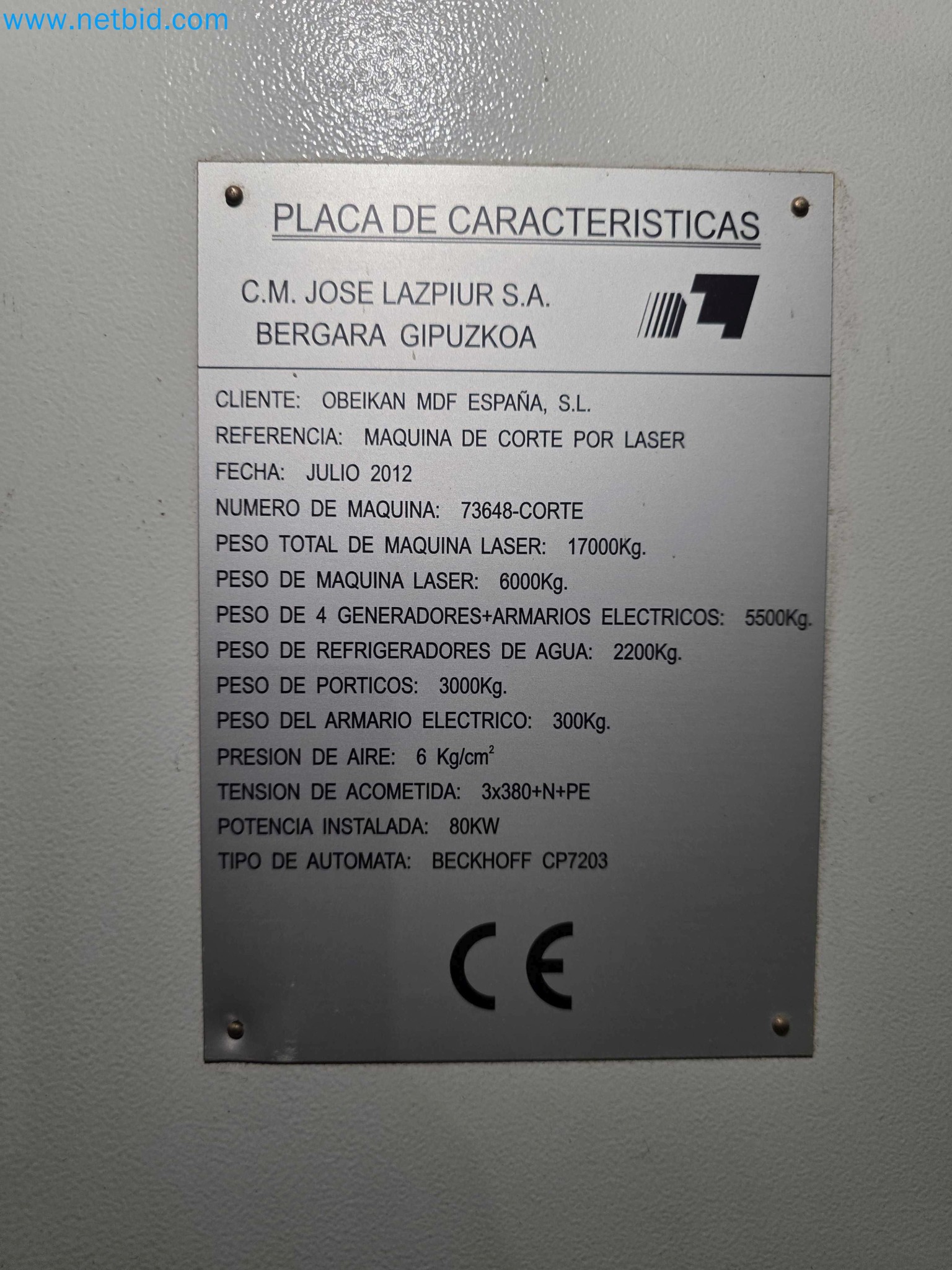 Likvidace podniku - Použité balicí stroje na balení ovoce a zeleniny (výrobní linka MDF)-38