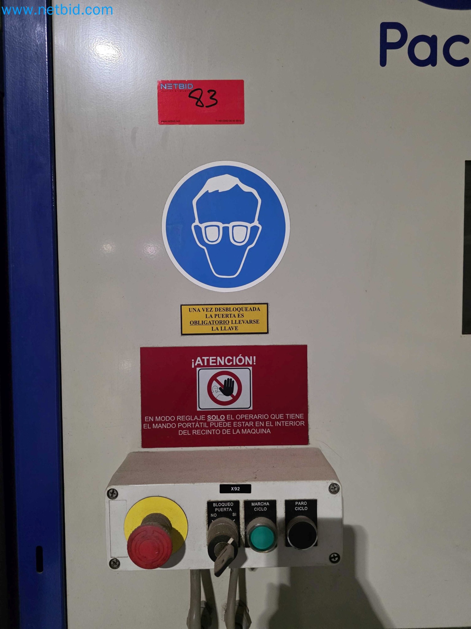 Likvidace podniku - Použité balicí stroje na balení ovoce a zeleniny (výrobní linka MDF)-6