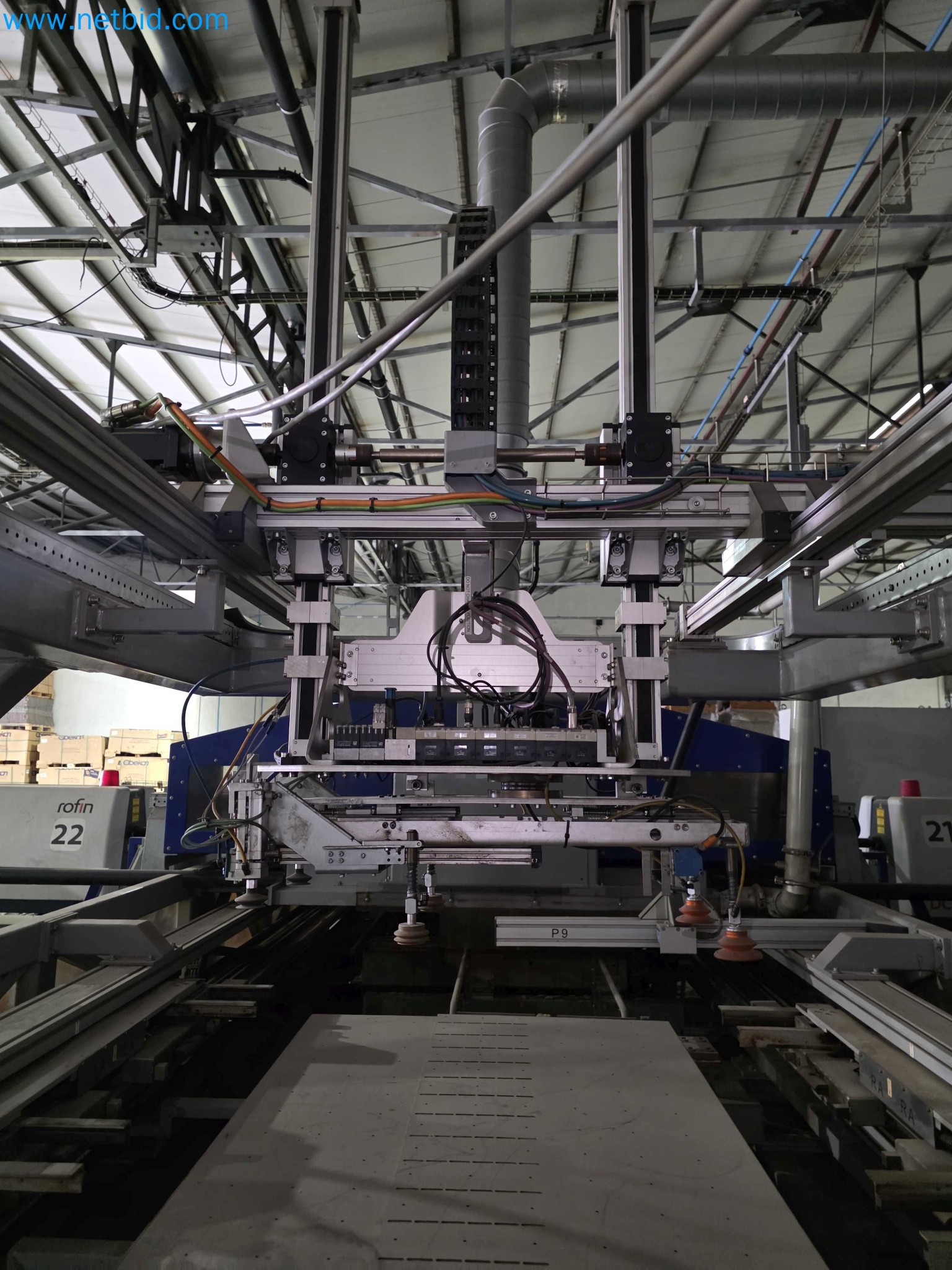 Likvidace podniku - Použité balicí stroje na balení ovoce a zeleniny (výrobní linka MDF)-16