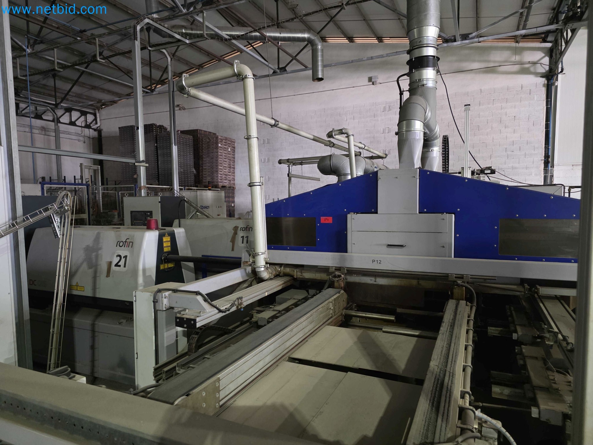 Likvidace podniku - Použité balicí stroje na balení ovoce a zeleniny (výrobní linka MDF)-2